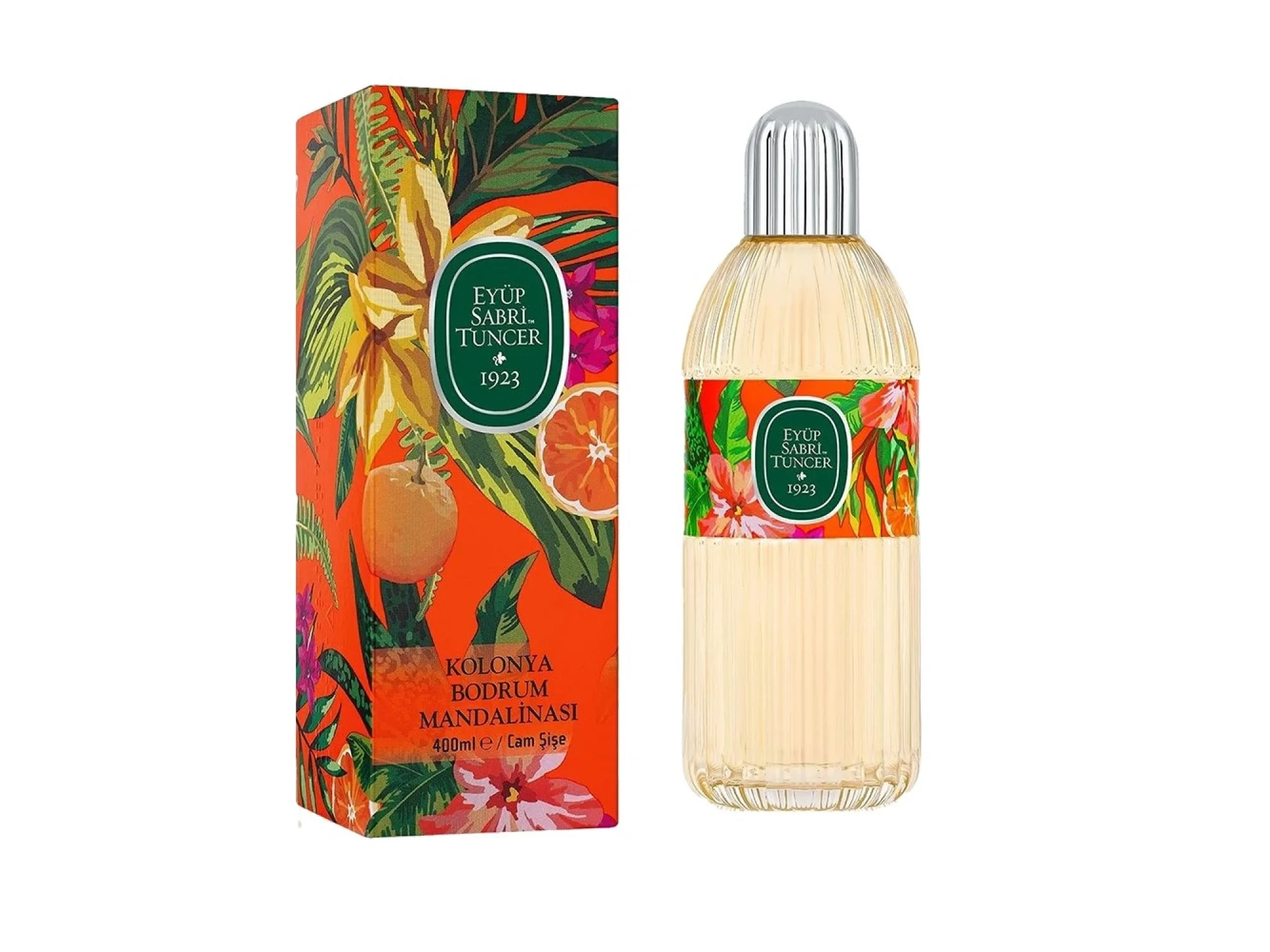 Eyüp Sabri Tuncer Bodrum Mandalinası Kolonyası Cam Şişe 400 ml