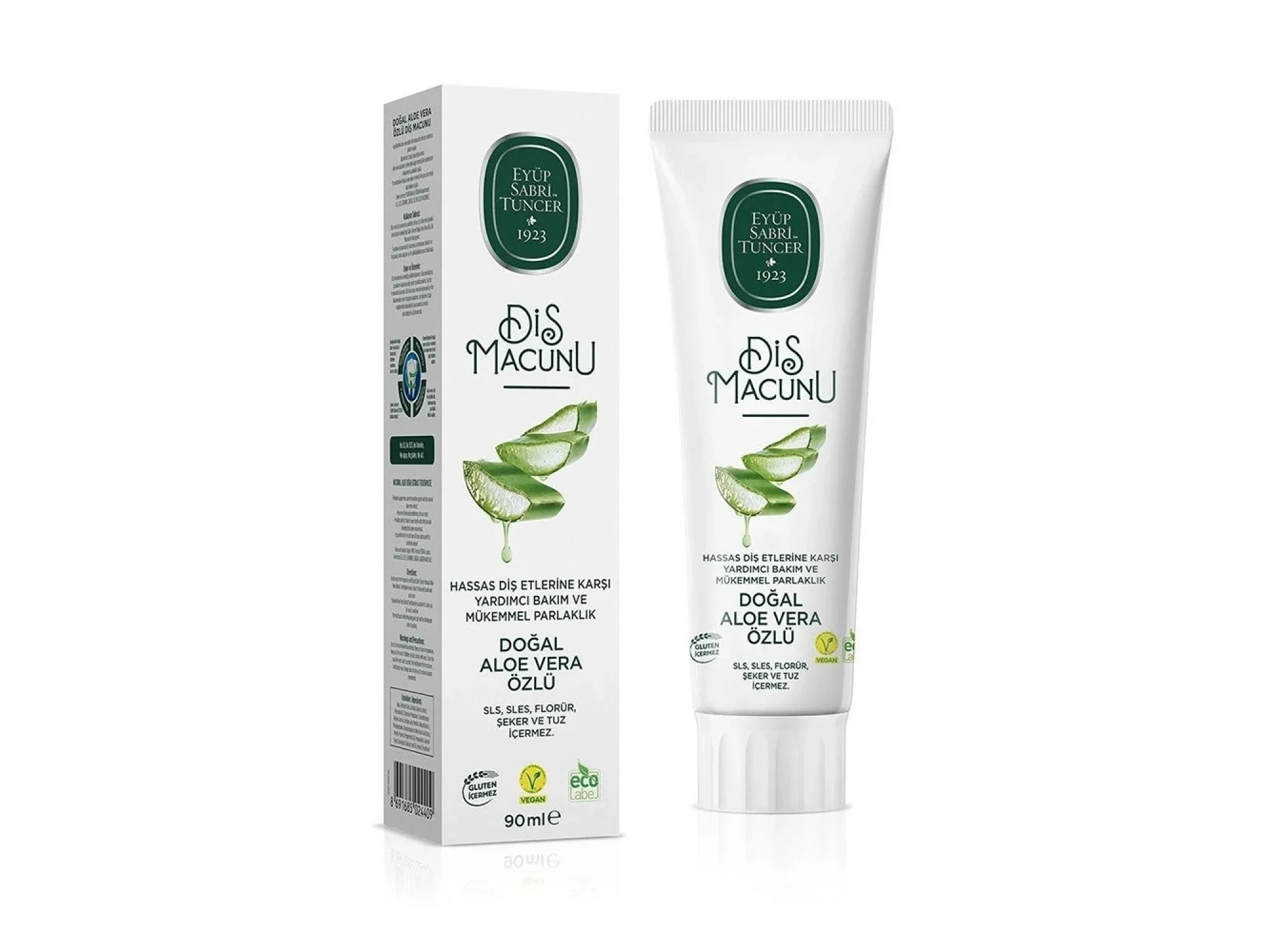 Eyüp Sabri Tuncer Doğal Aloe Vera Özlü Diş Macunu 90 ml