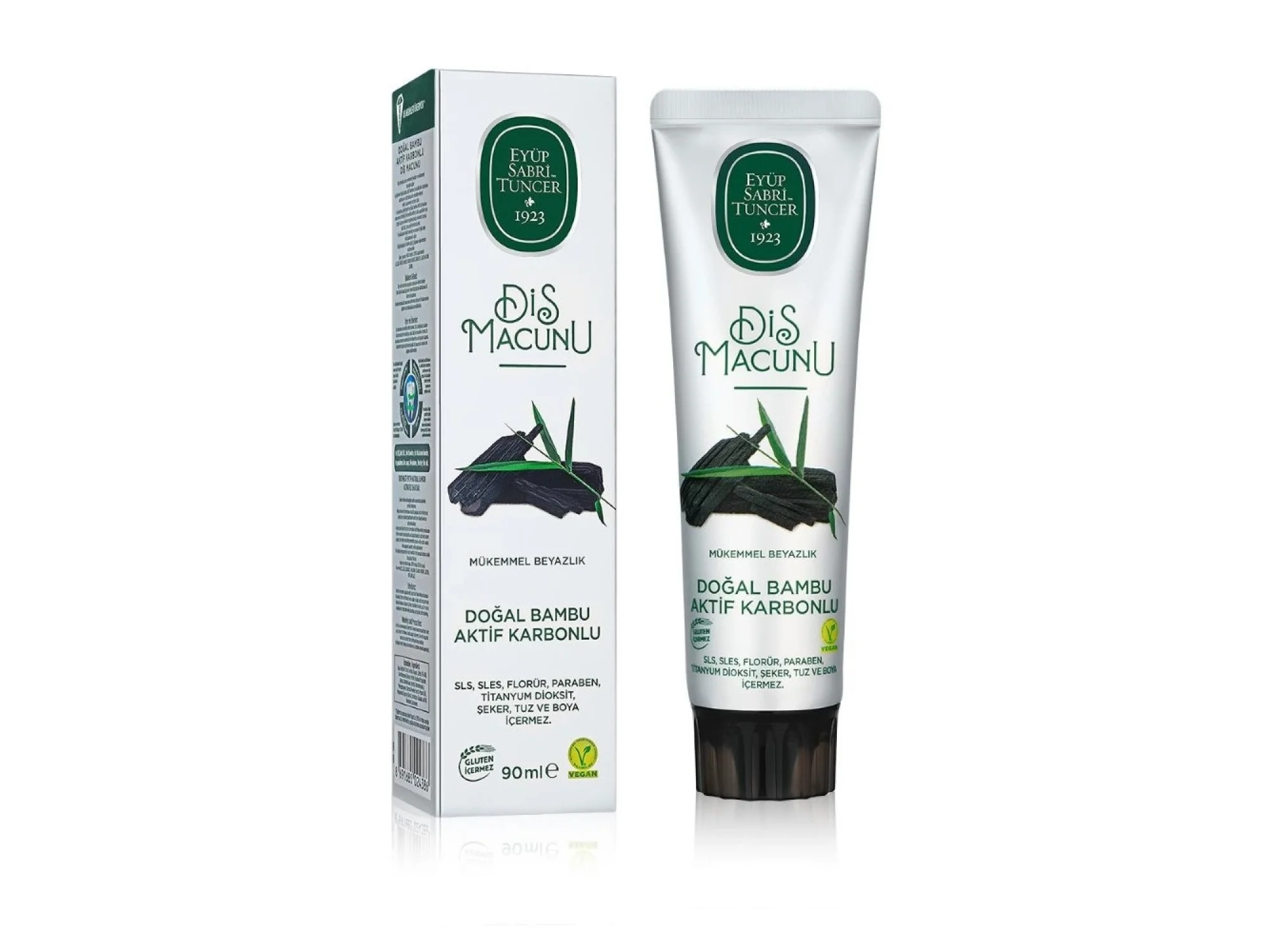 Eyüp Sabri Tuncer Doğal Bambu Aktif Karbonlu Diş Macunu 90 ml