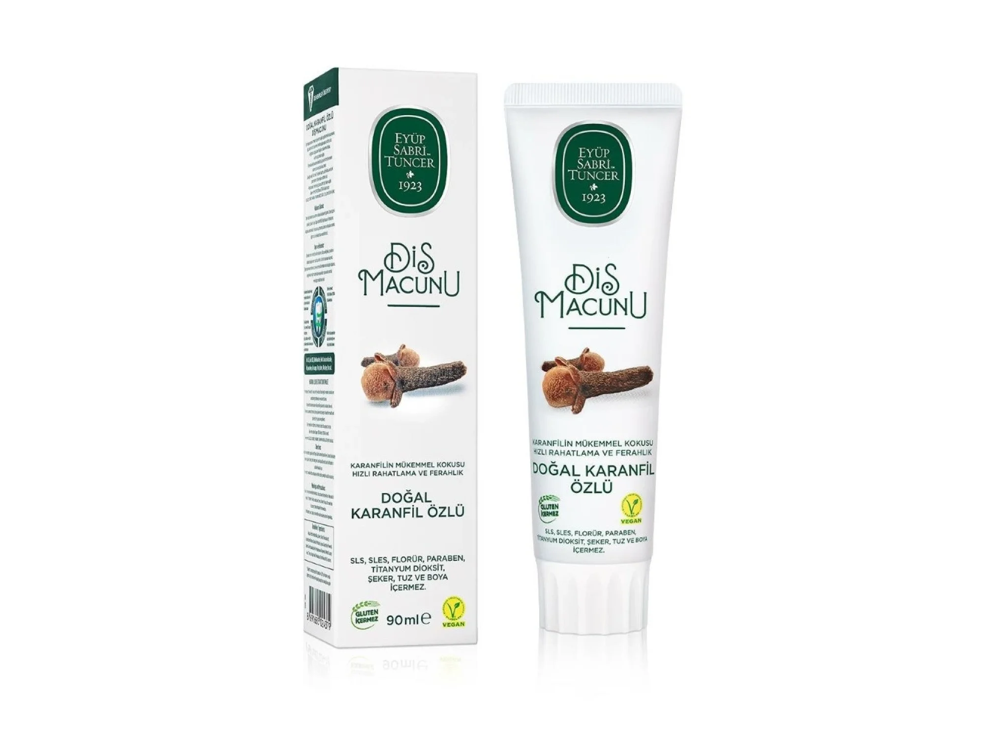 Eyüp Sabri Tuncer Doğal Karanfil Özlü Diş Macunu 90 ml