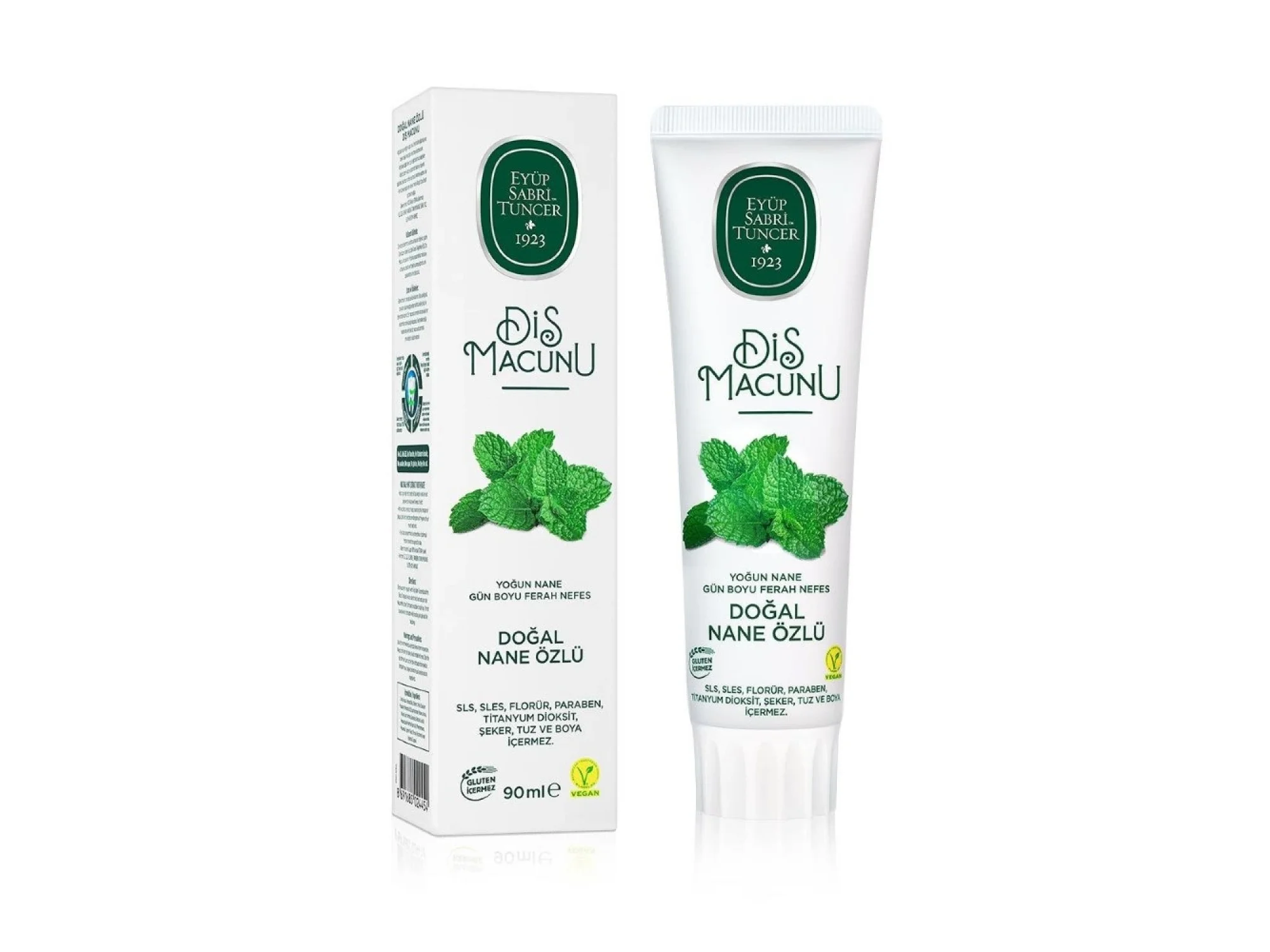 Eyüp Sabri Tuncer Doğal Nane Özlü Diş Macunu 90 ml