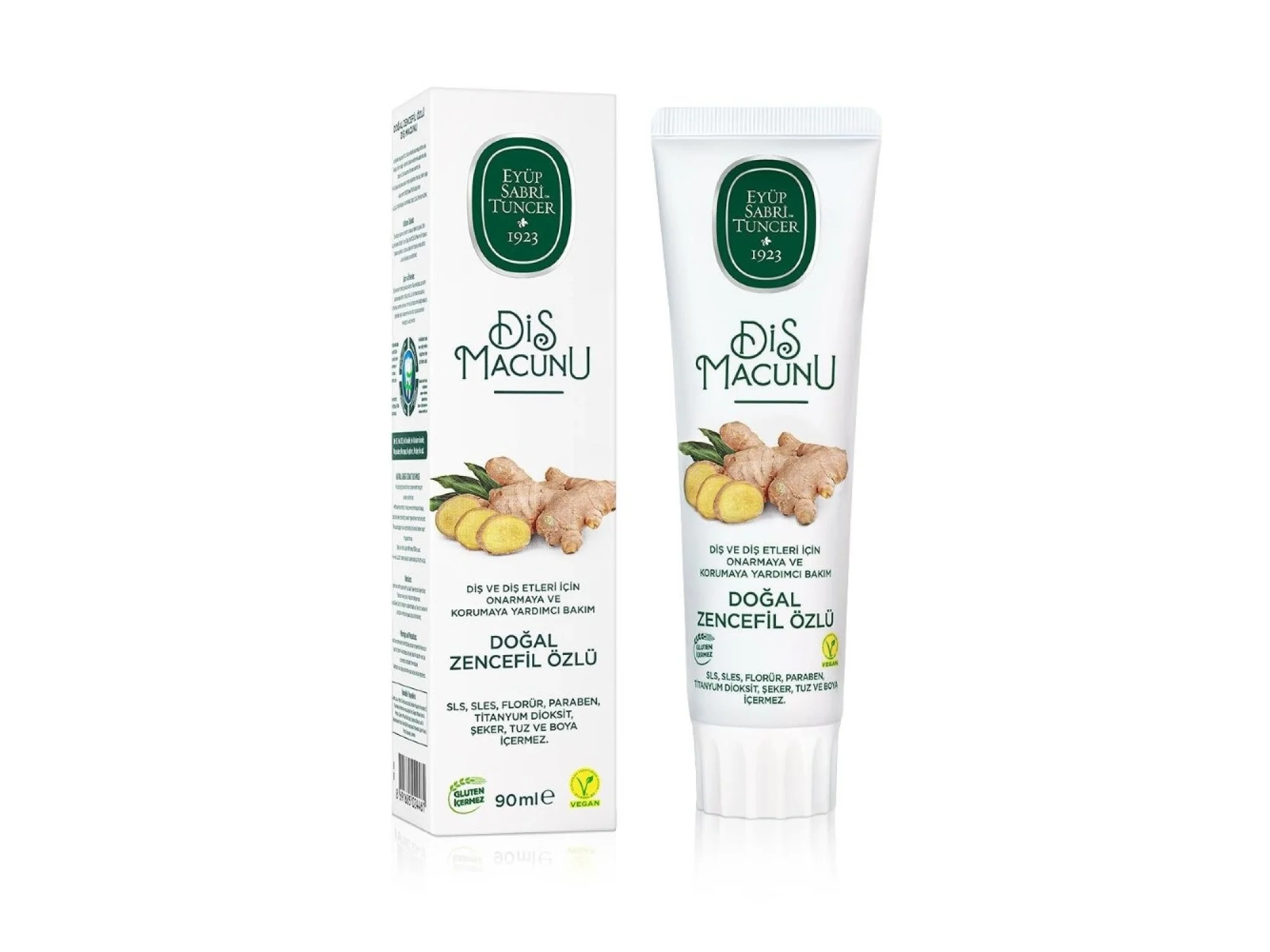 Eyüp Sabri Tuncer Doğal Zencefil Özlü Diş Macunu 90 ml