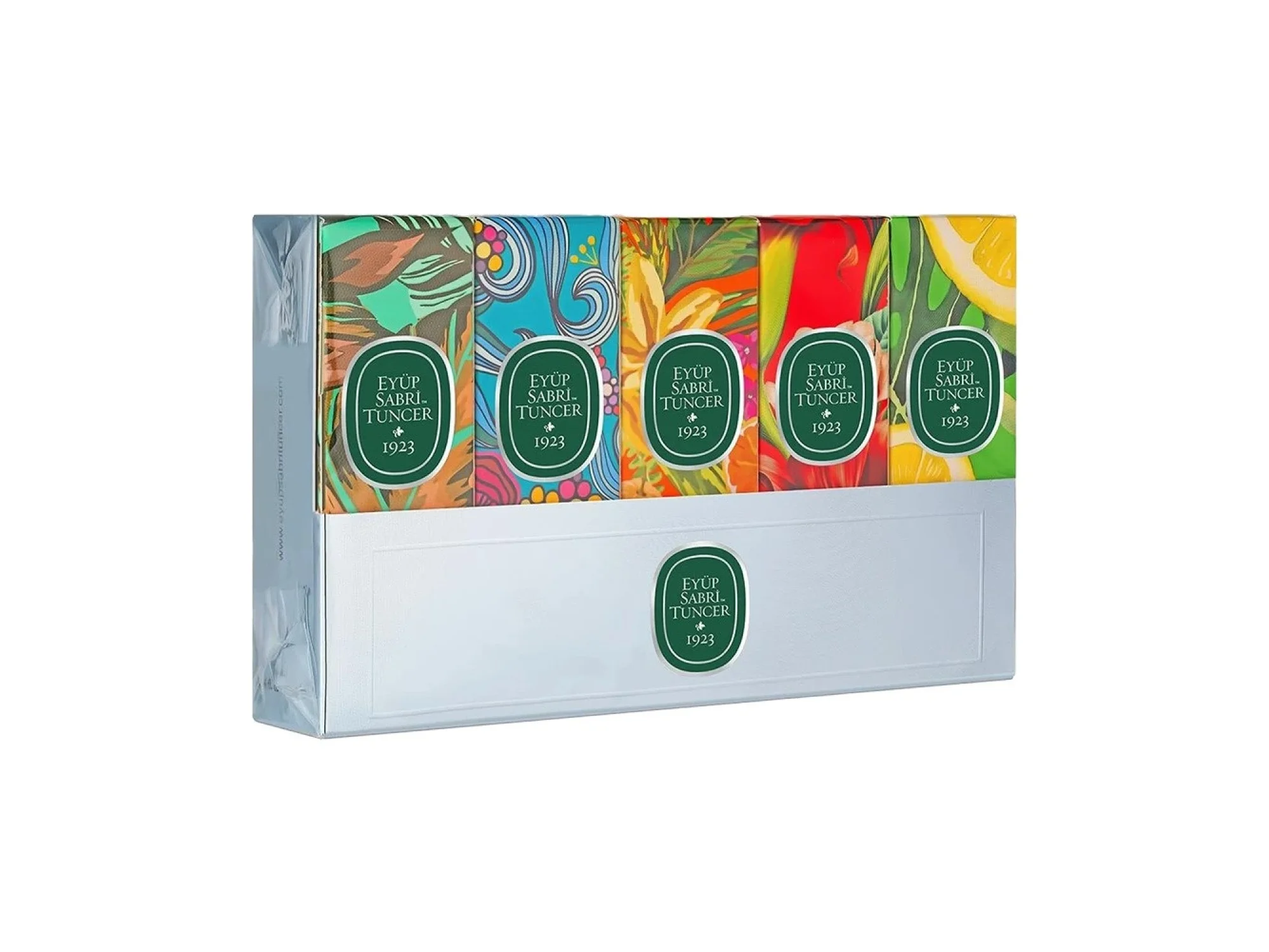 Eyüp Sabri Tuncer Kolonya Cam Şişe 16 ml - 5li Set