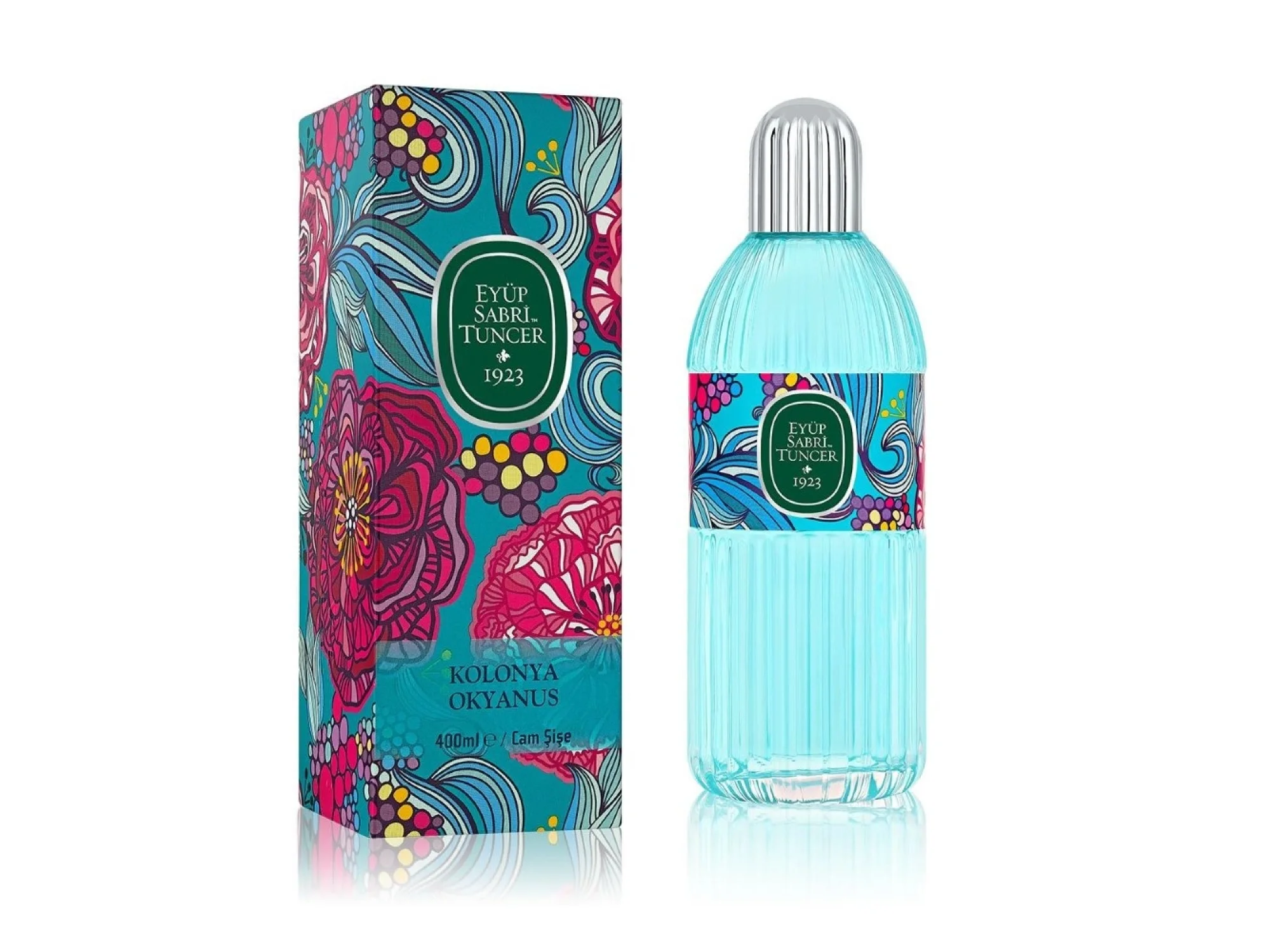 Eyüp Sabri Tuncer Kolonya Okyanus Cam Şişe 400 ml