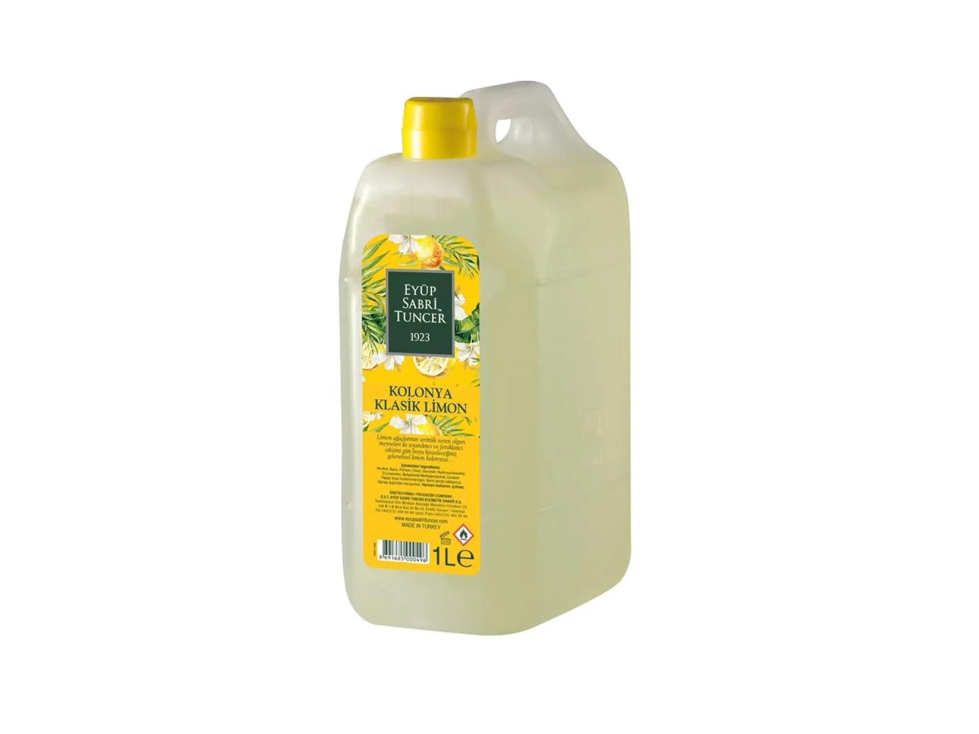 Eyüp Sabri Tuncer Limon Kolonyası 1 lt