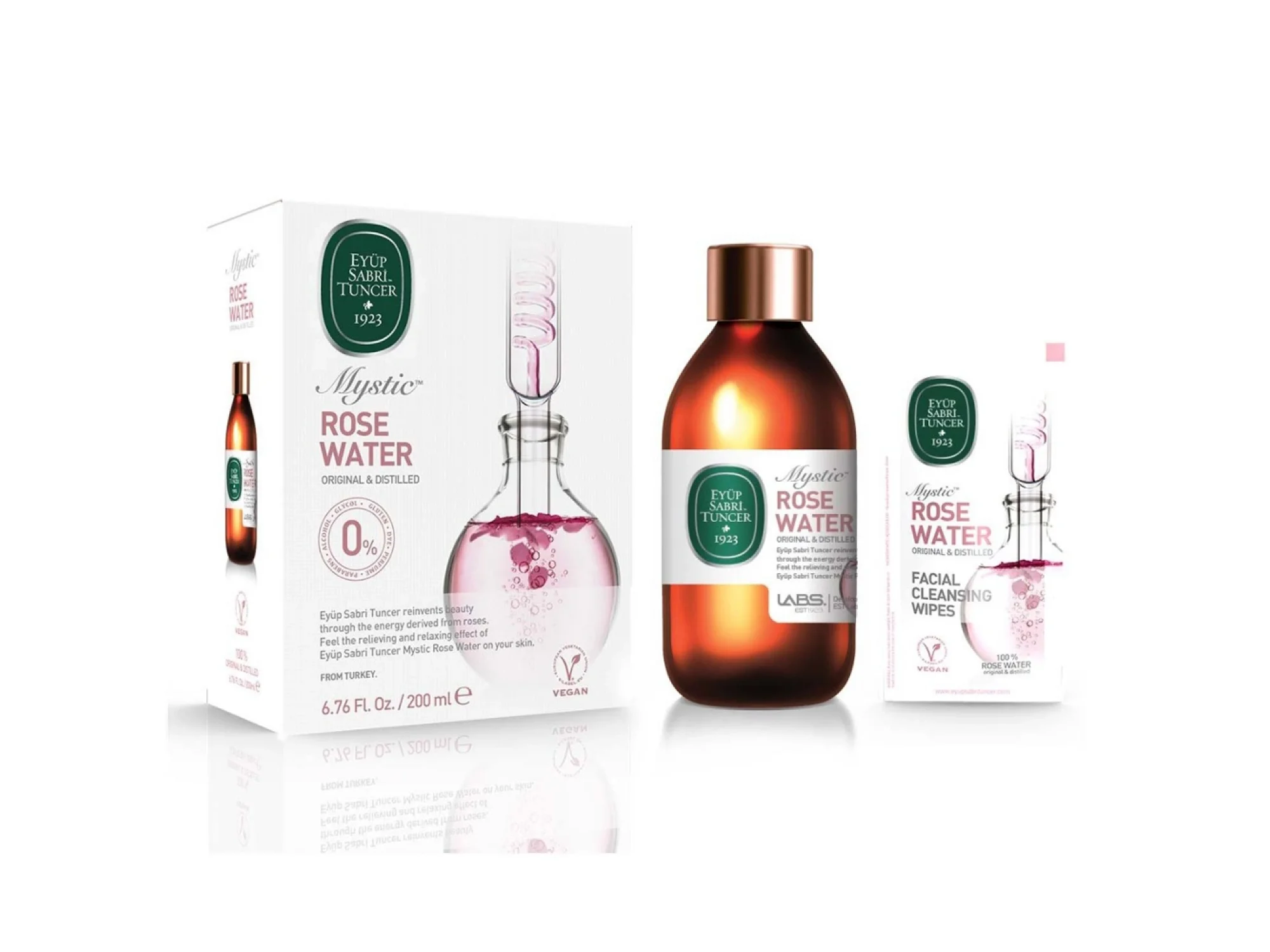 Eyüp Sabri Tuncer Mistik Gül Suyu 200 ml - Cam Şişe