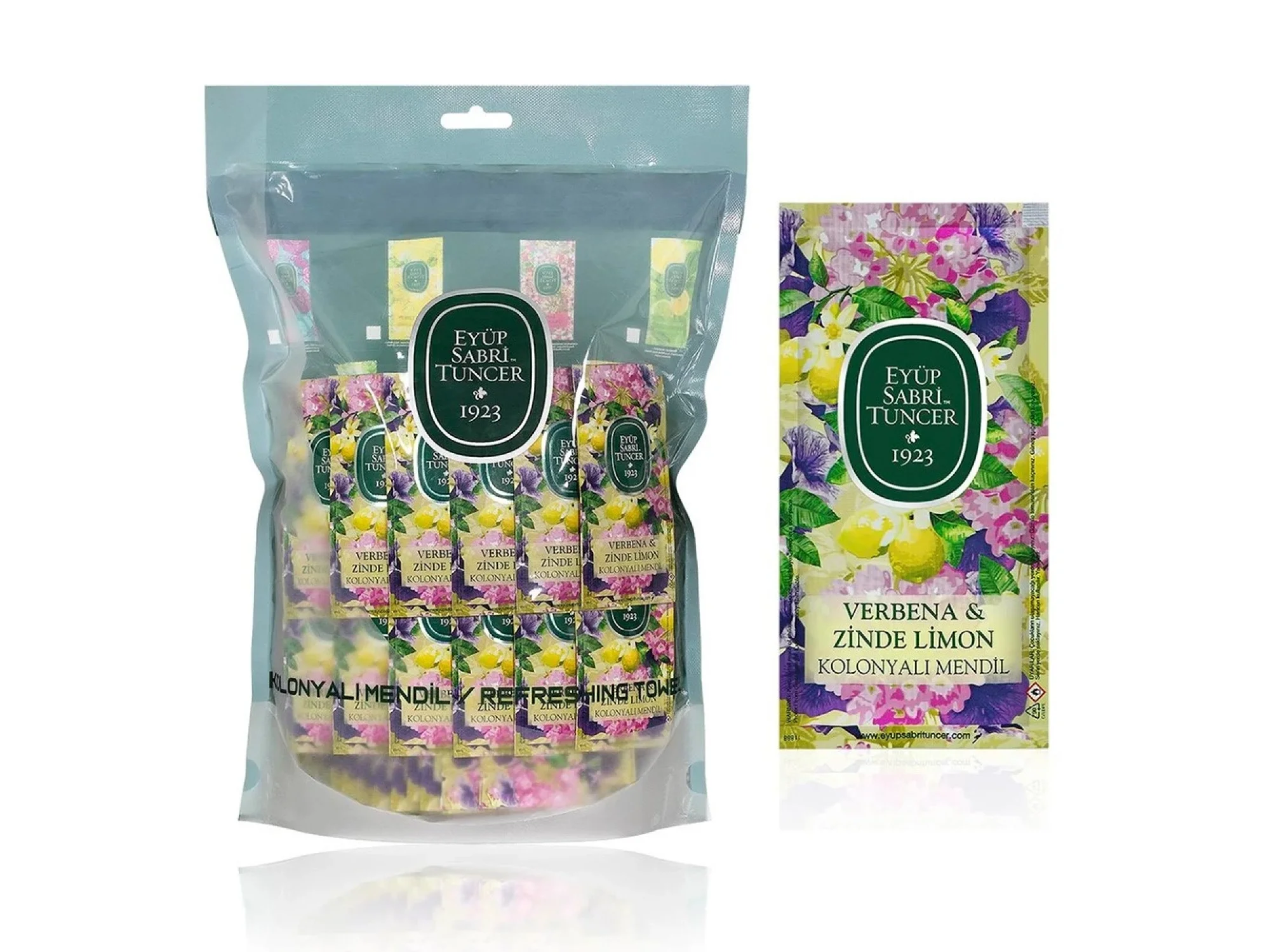 Eyüp Sabri Tuncer Verbena Zinde Kolonyalı Mendil 150li