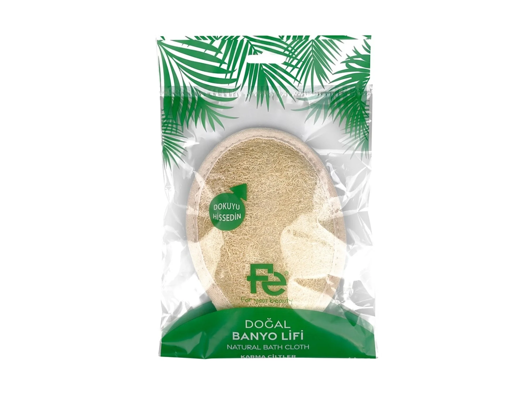 Fe Loofah Ped Yüz Vücut Lifi FEFU102