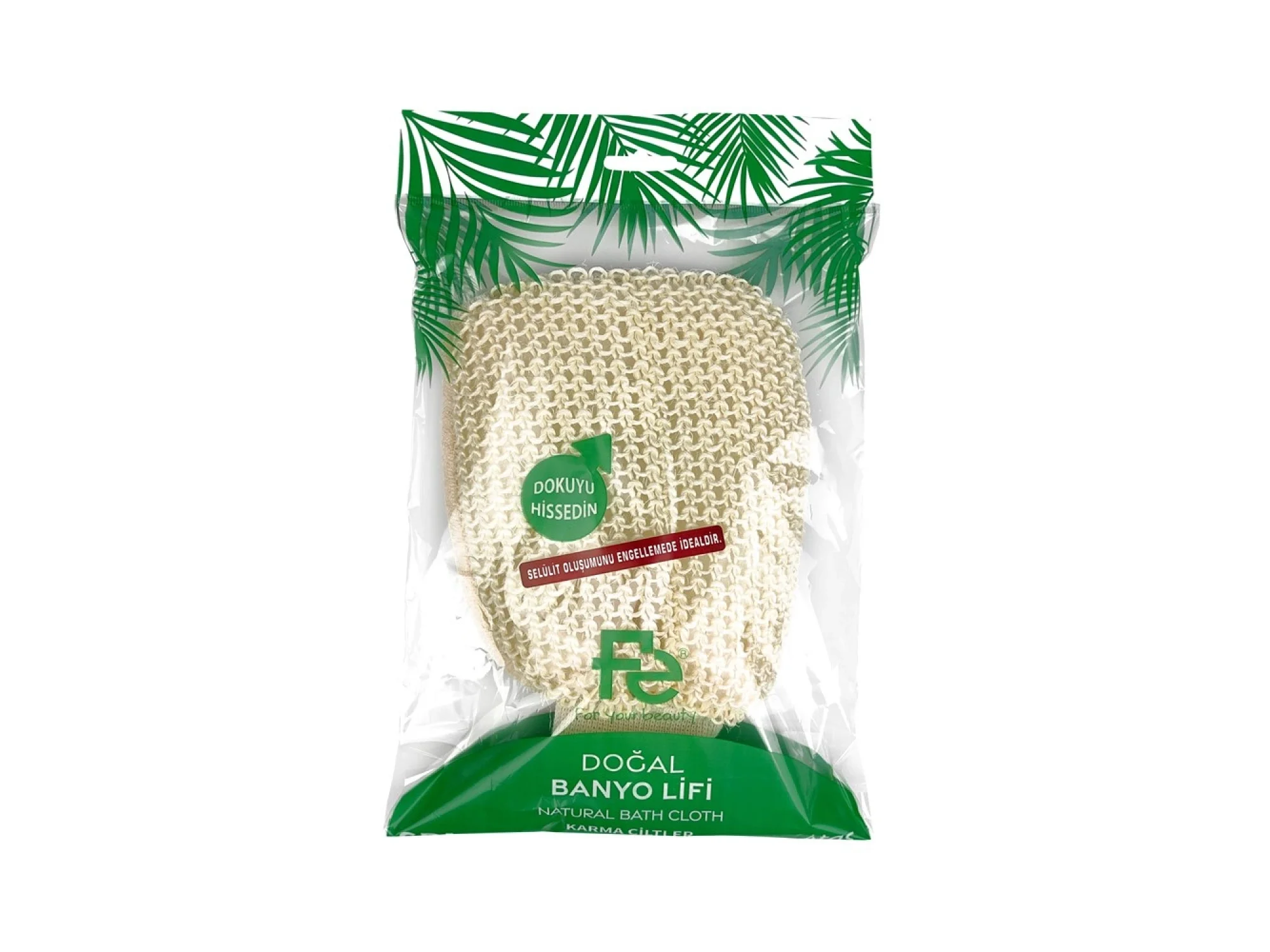 Fe Sisal Havlulu Eldiven FEFU106