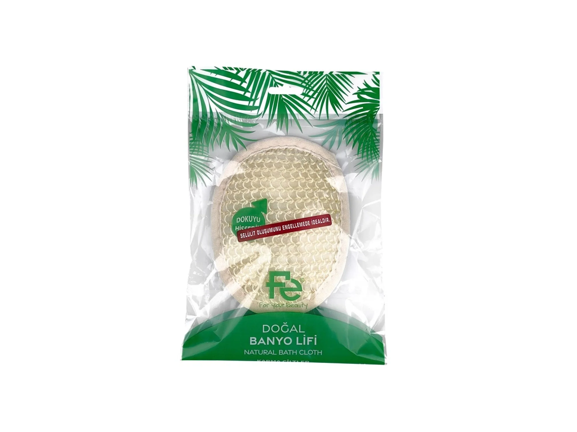 Fe Sisal Ped Yüz Vücut Lifi FEFU101