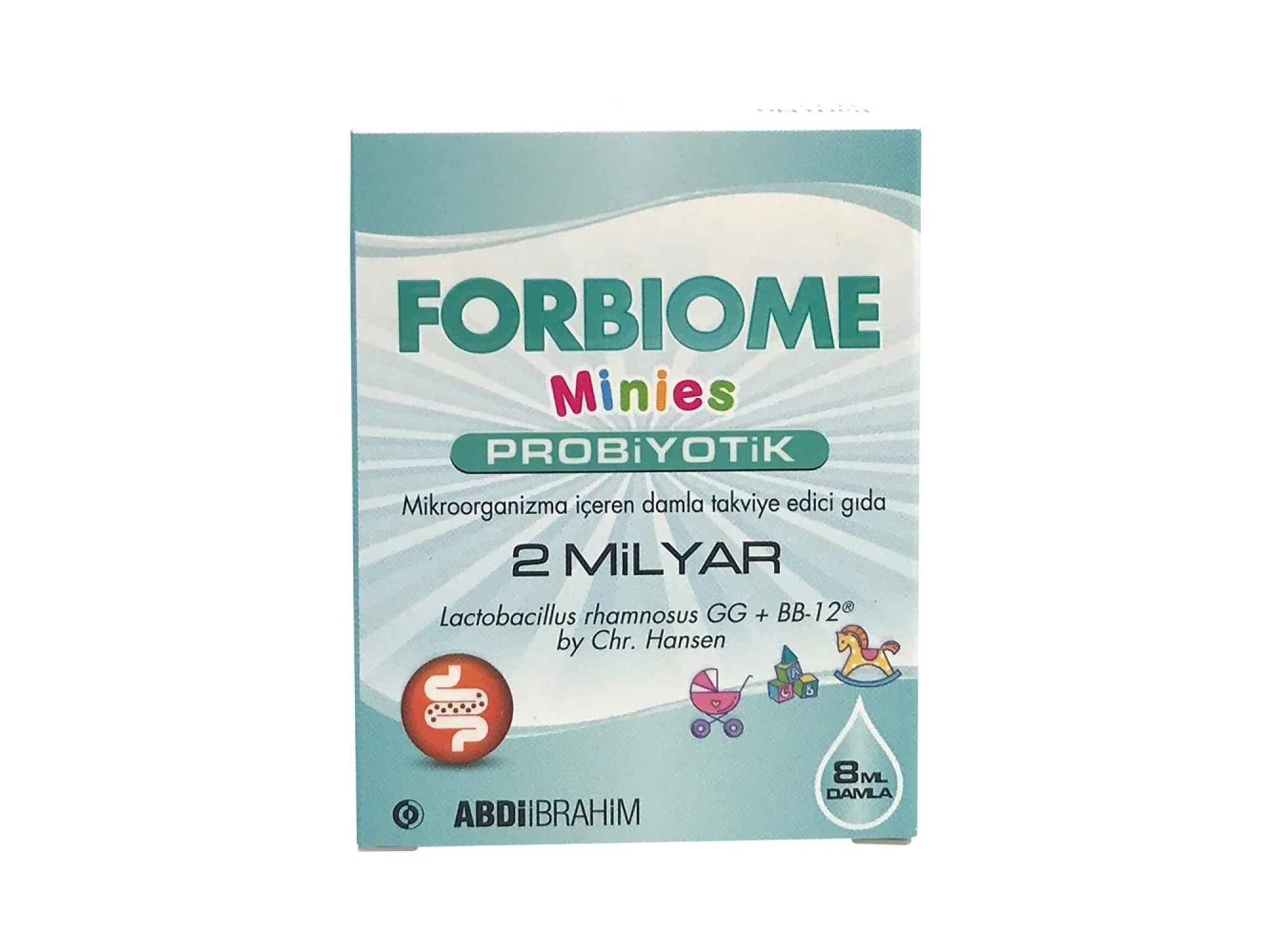 Forbiome Minies Probiyotik 2 Milyar 8 ml Damla