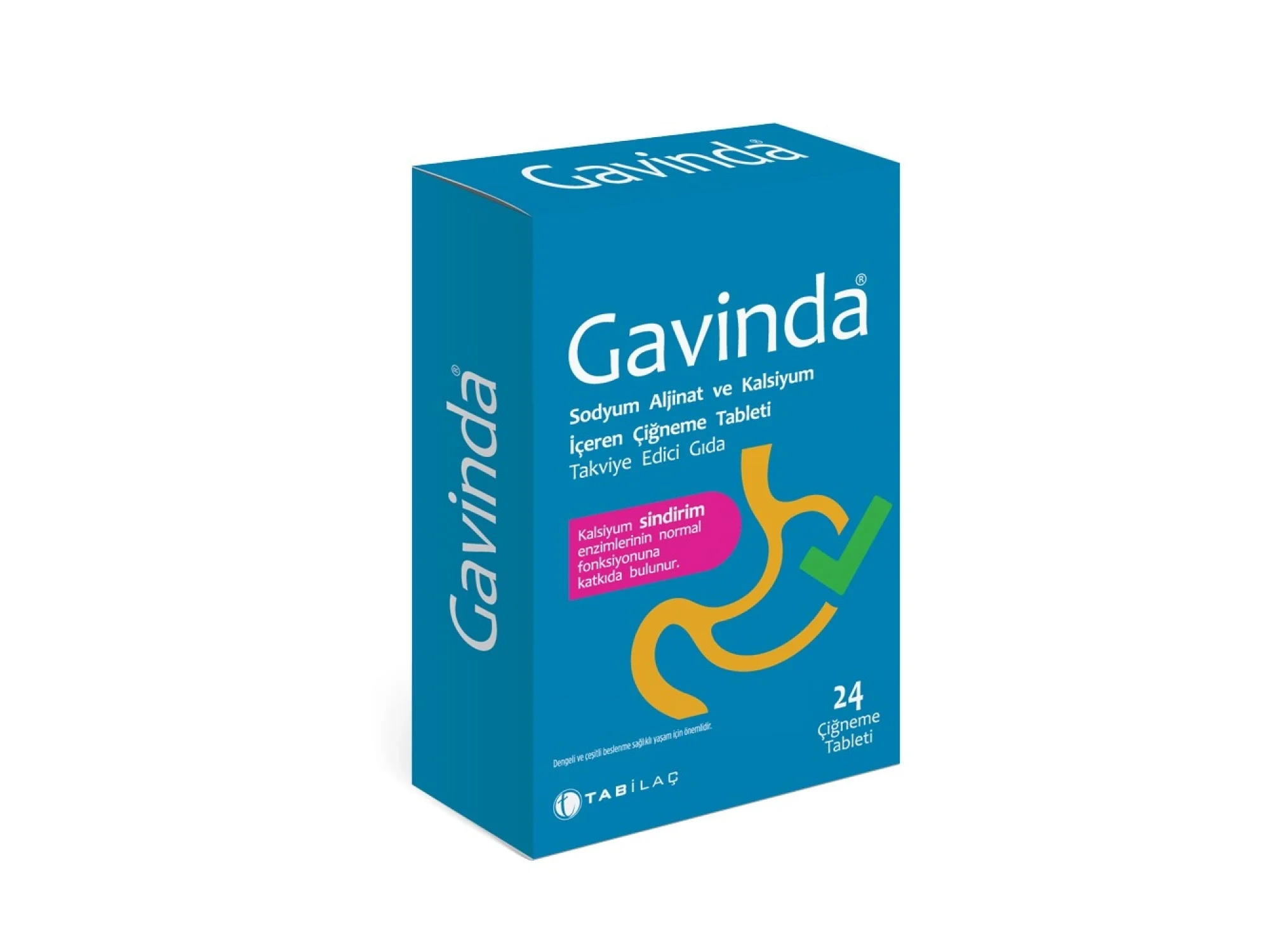 Gavinda 24 Çiğneme Tableti