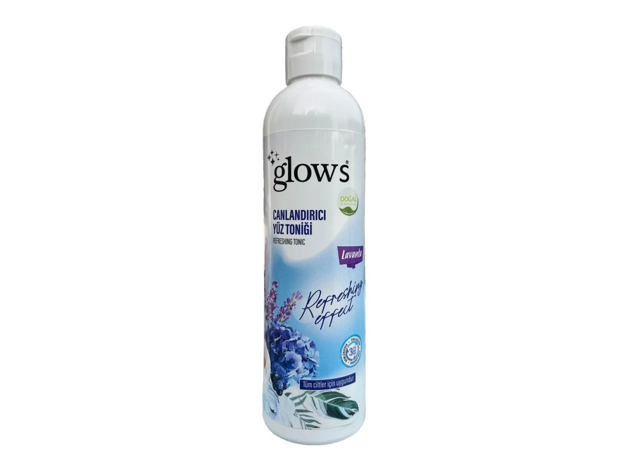 Glows Refreshing Effect Lavanta Sulu Canlandırıcı Yüz Toniği 250 Ml