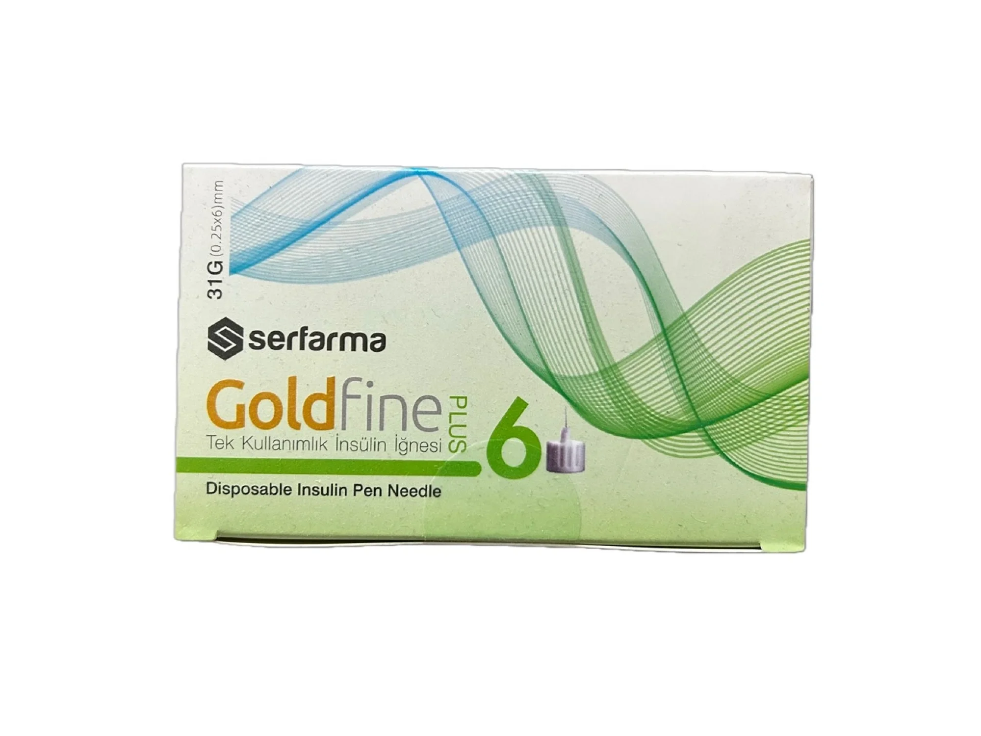 Goldfine Plus İnsülin İğne Ucu 31G 6 mm 100lü