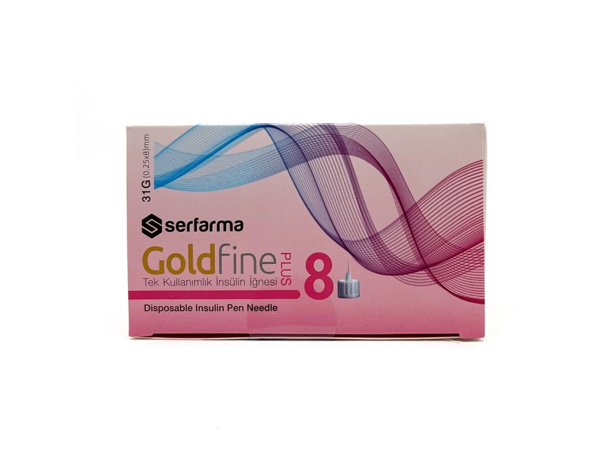 Goldfine Plus İnsülin İğne Ucu 31G 8mm