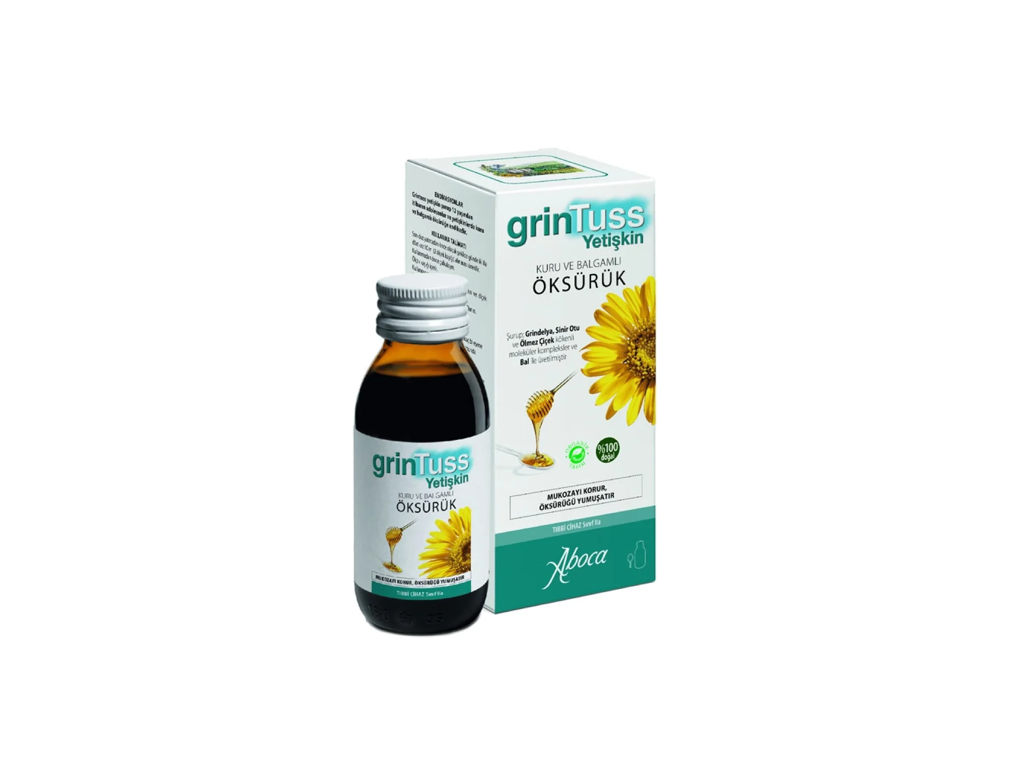 Grintuss Yetişkin Öksürük Şurubu 128 gr