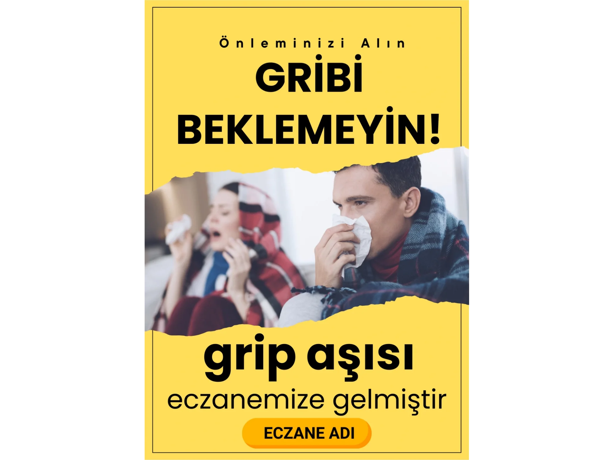 Grip Aşısı Posteri No:3