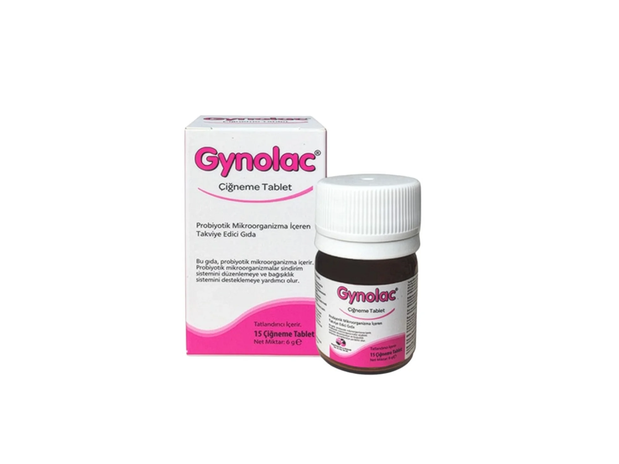 Gynolac Probiyotik 15 Çiğneme Tablet