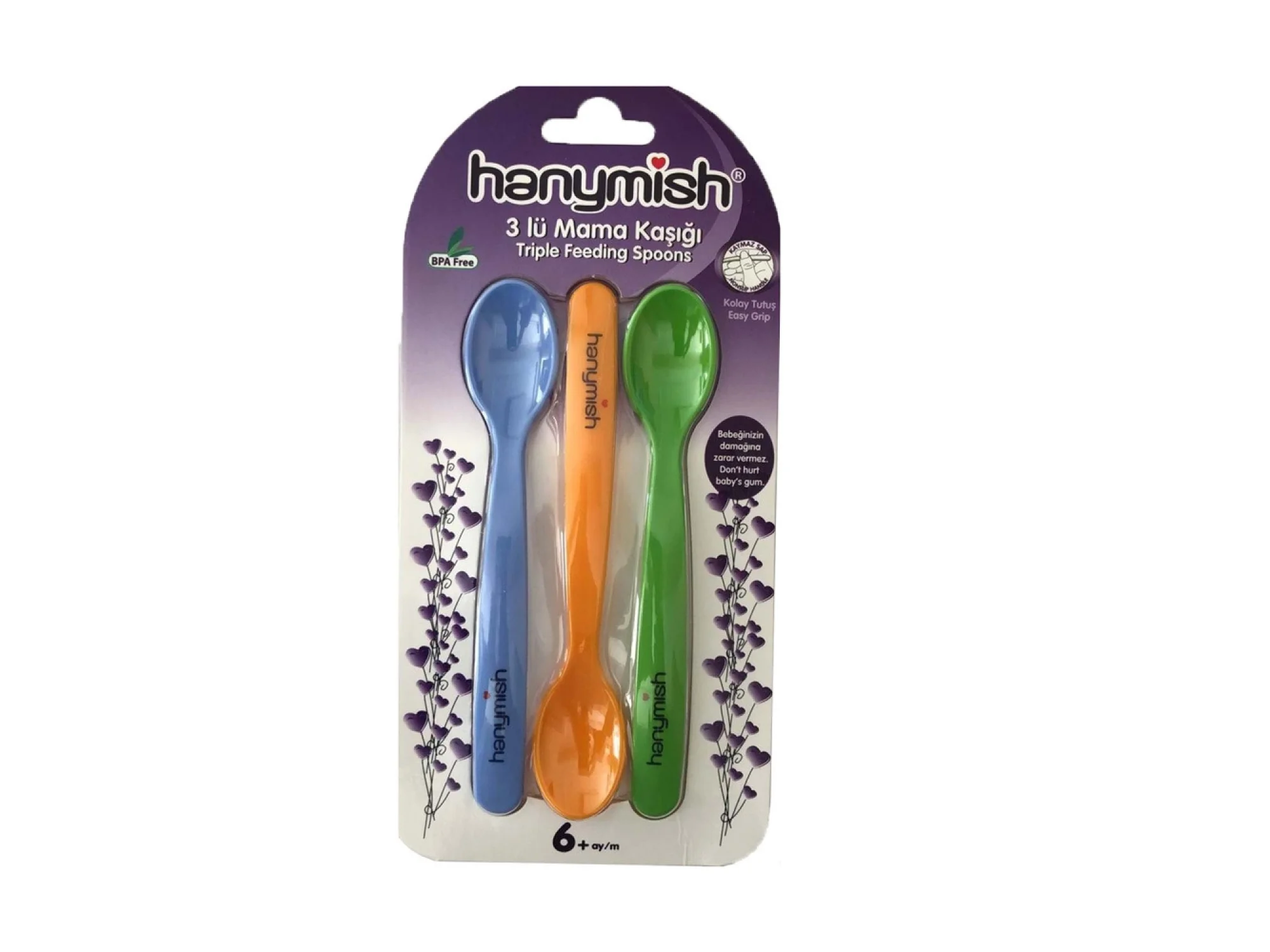 Hanymish 510 Mama Kaşığı 3lü Set