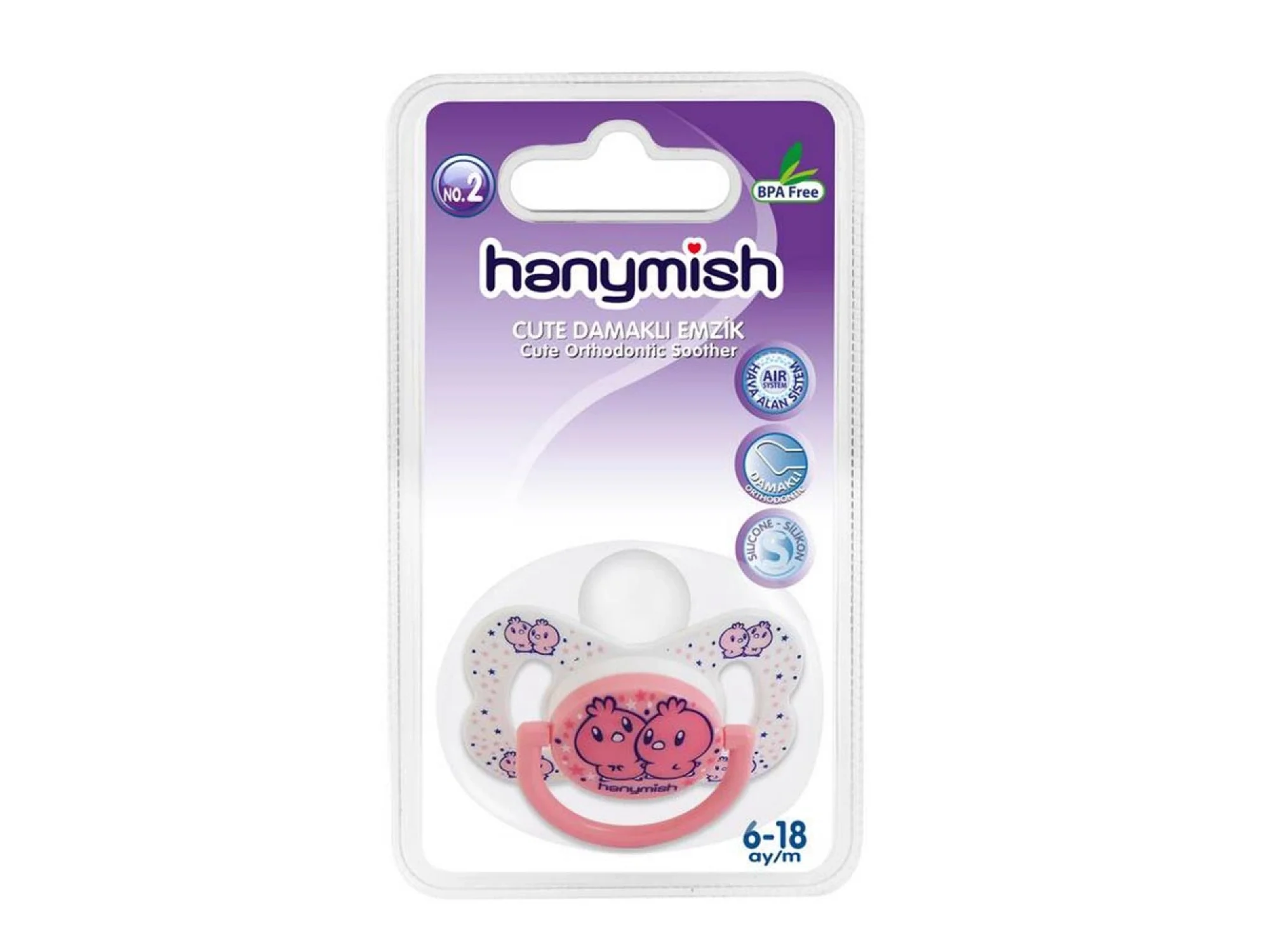 Hanymish Cute Damaklı Emzik No: 2