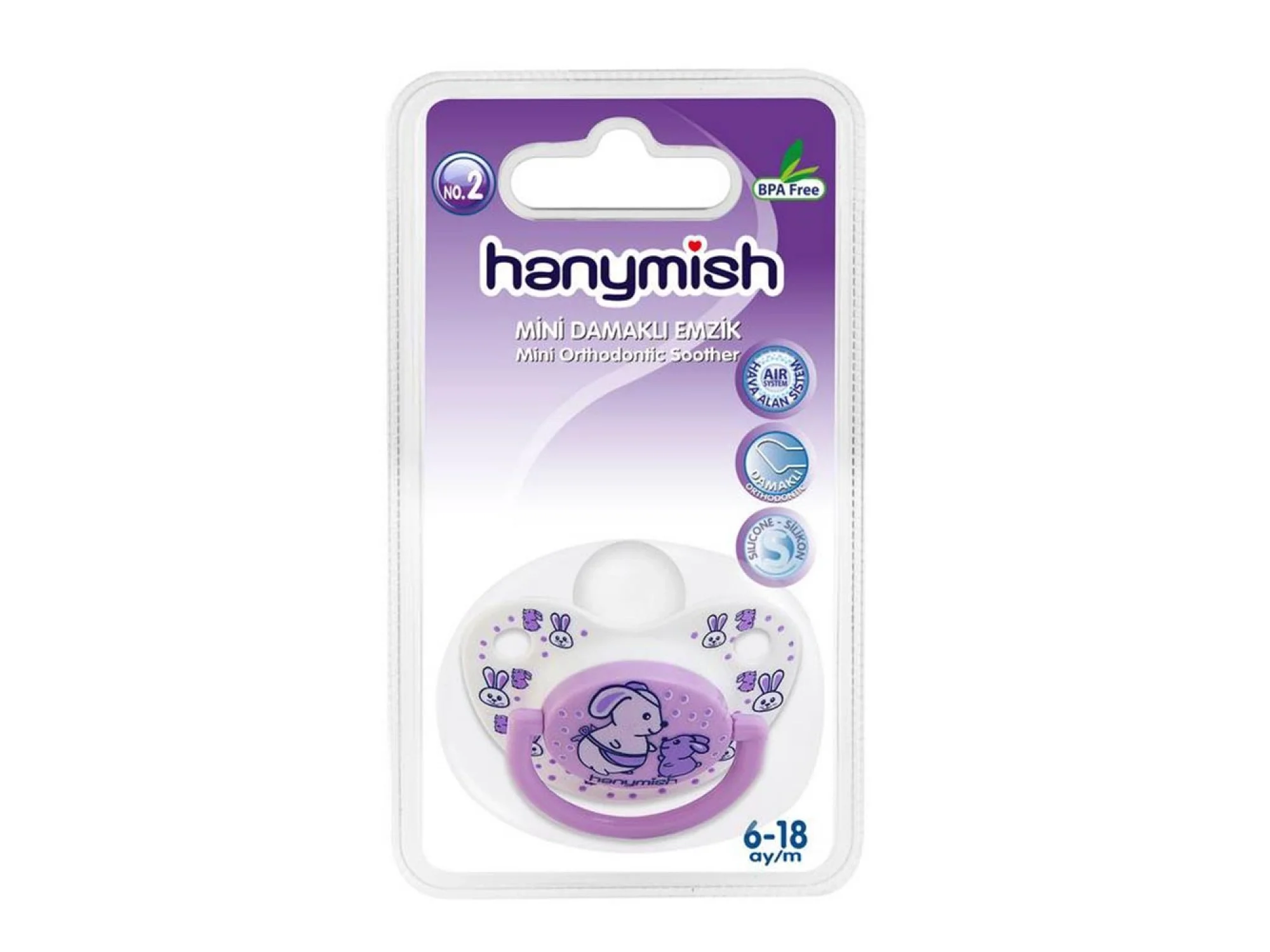 Hanymish Mini Damaklı Emzik No: 2