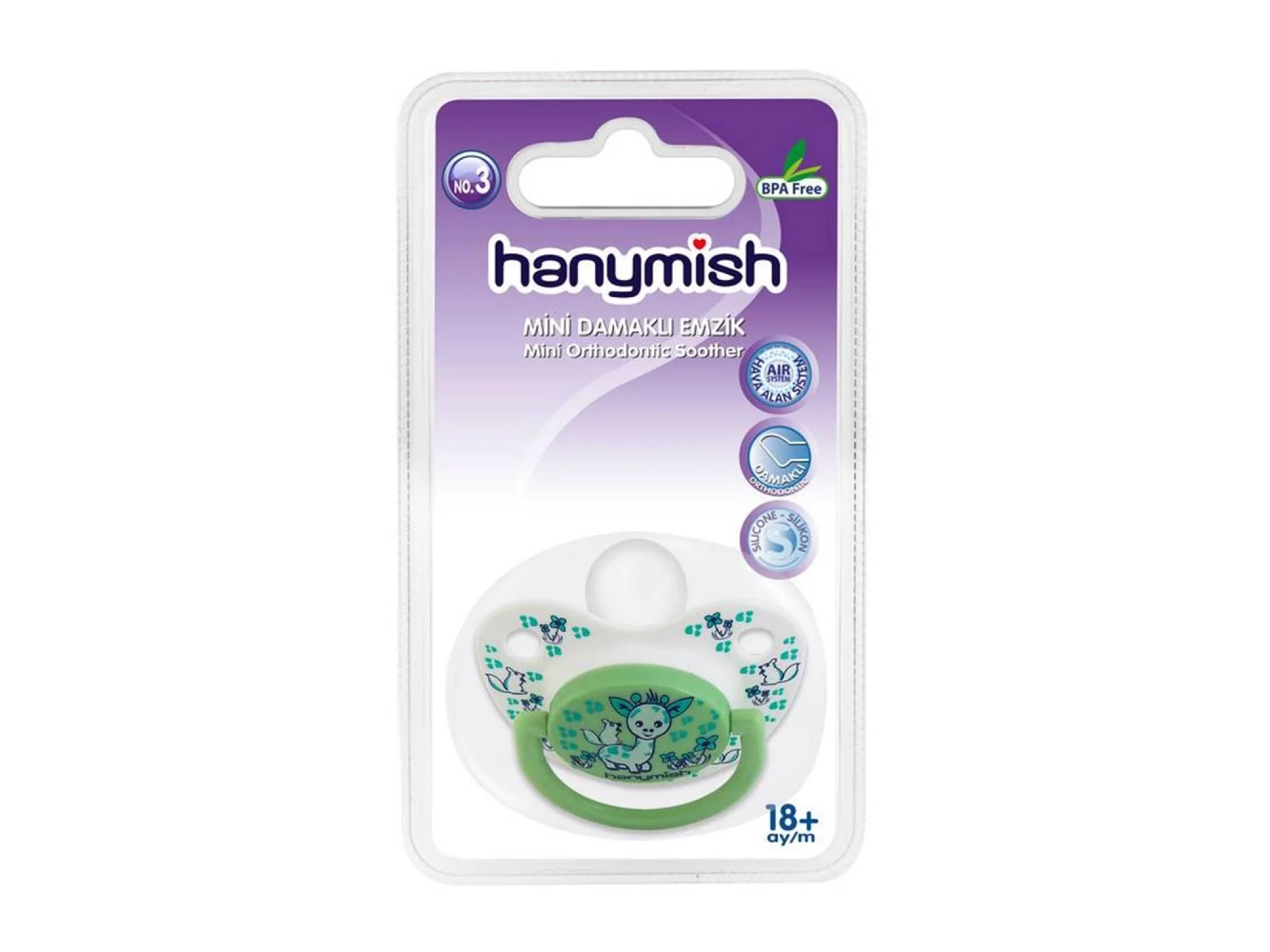 Hanymish Mini Damaklı Emzik No: 3