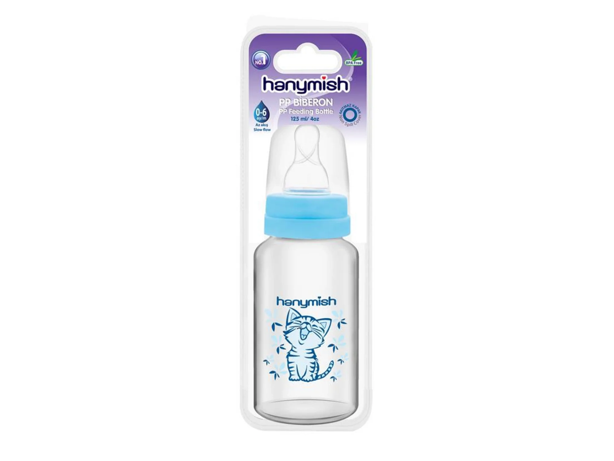 Hanymish PP Biberon 125 ml