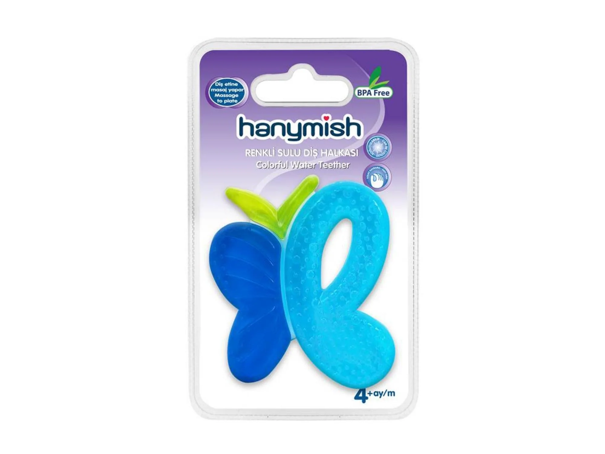 Hanymish Renkli Sulu Diş Halkası