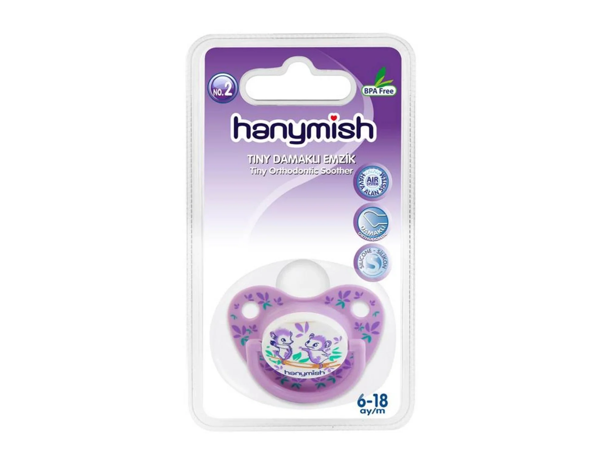 Hanymish Tiny Damaklı Emzik No: 2
