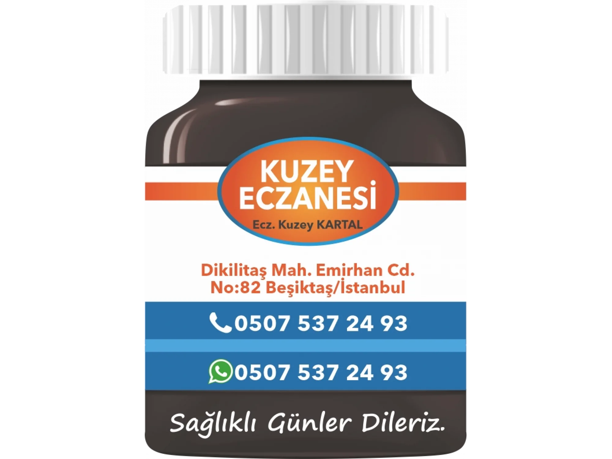 İlaç Şişesi Magnet No:17 - 1000 Adet