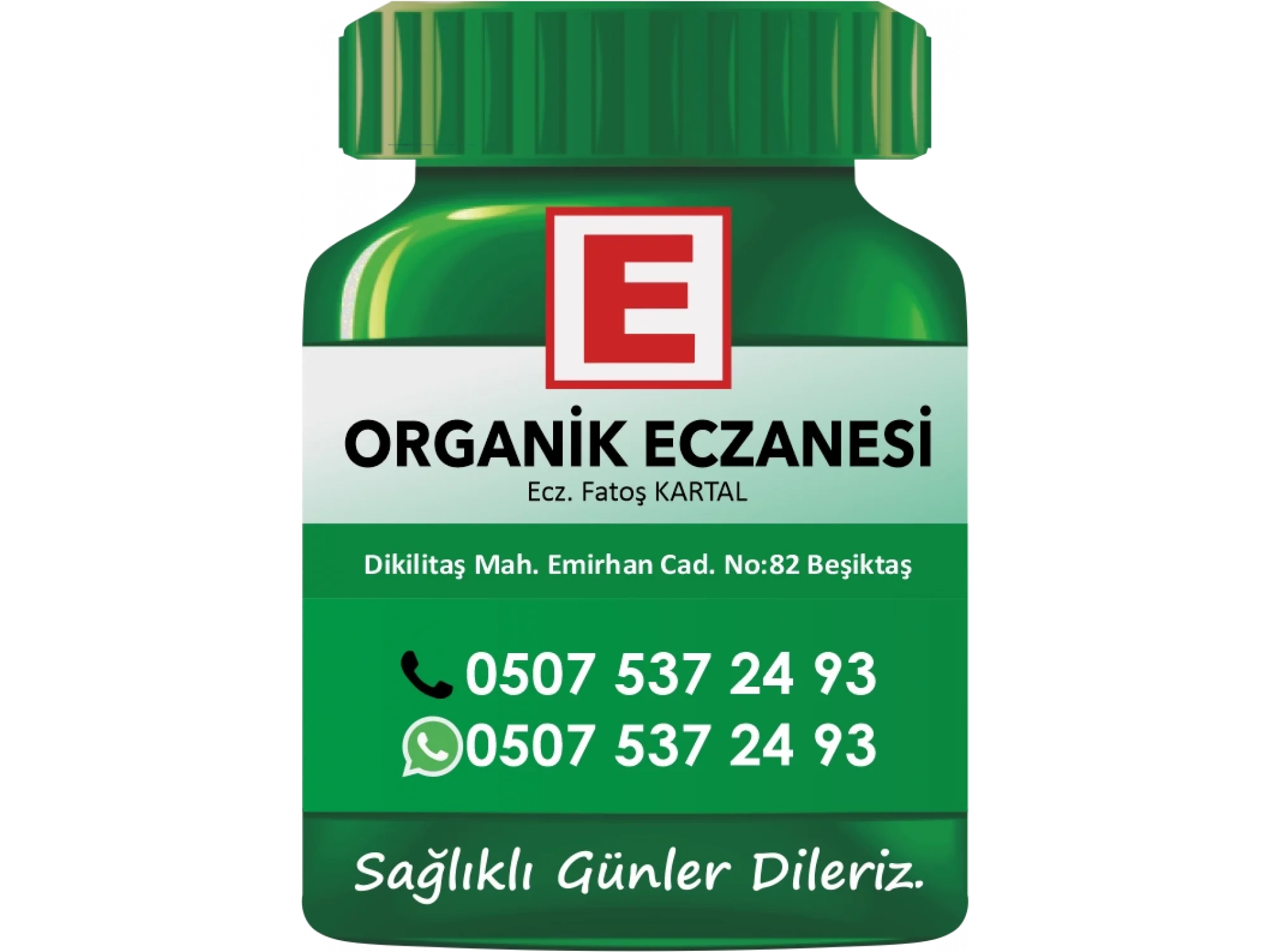 İlaç Şişesi Magnet No:21 - 1000 Adet