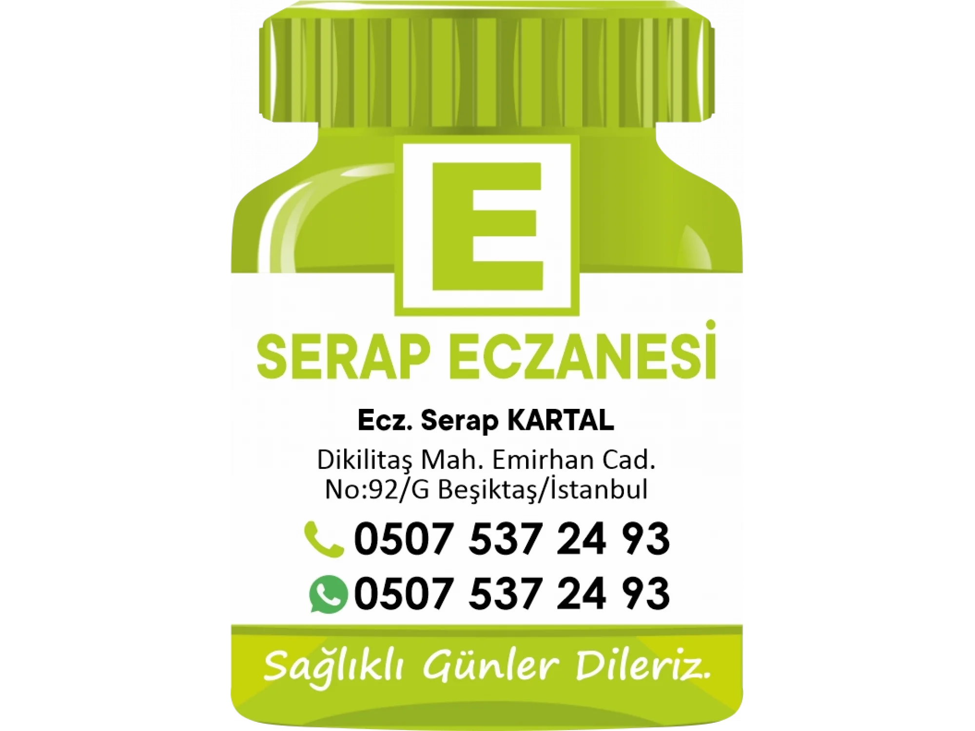 İlaç Şişesi Magnet No:6 - 1000 Adet