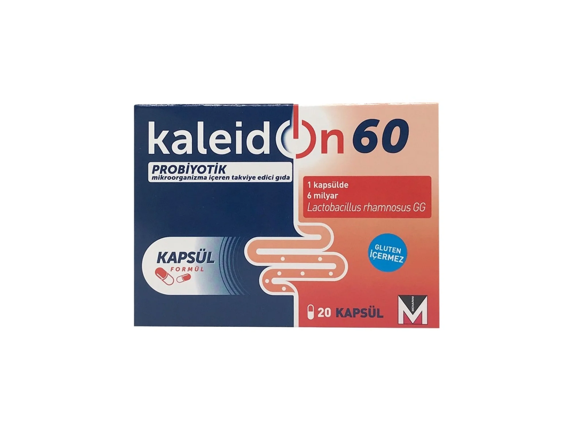 Kaleidon 60 mg 20 Kapsül
