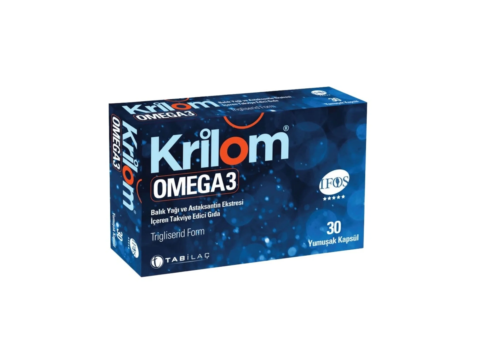 Krilom Omega-3 30 Yumuşak Kapsül
