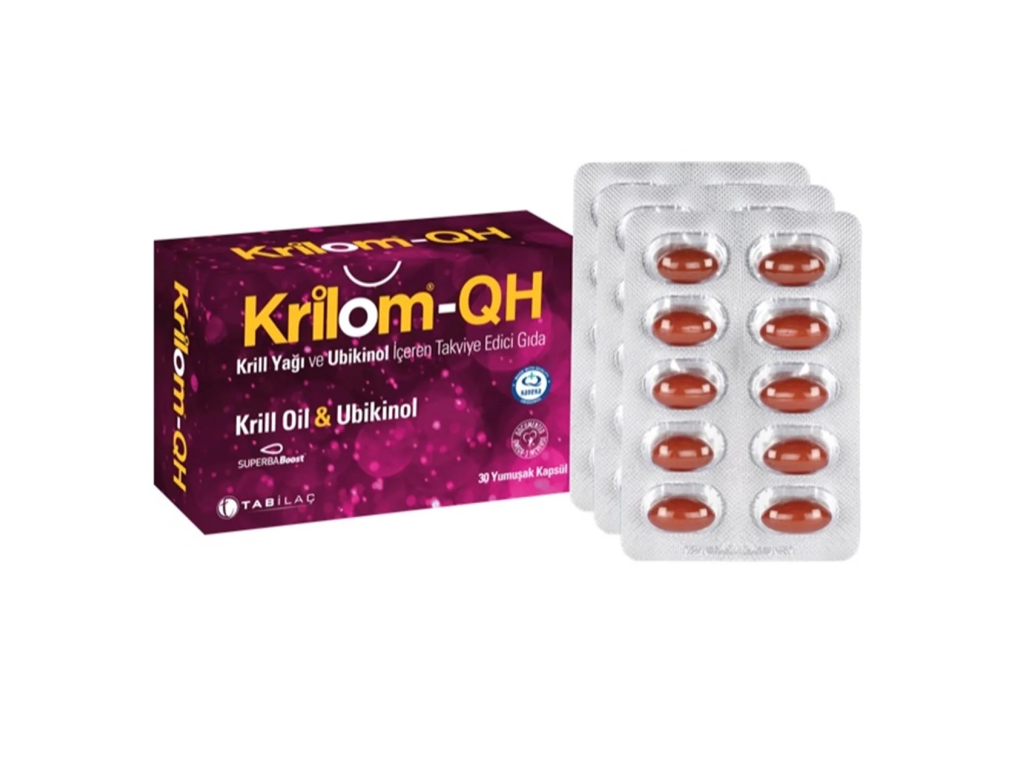 Krilom Qh 30 Yumusak Kapsul