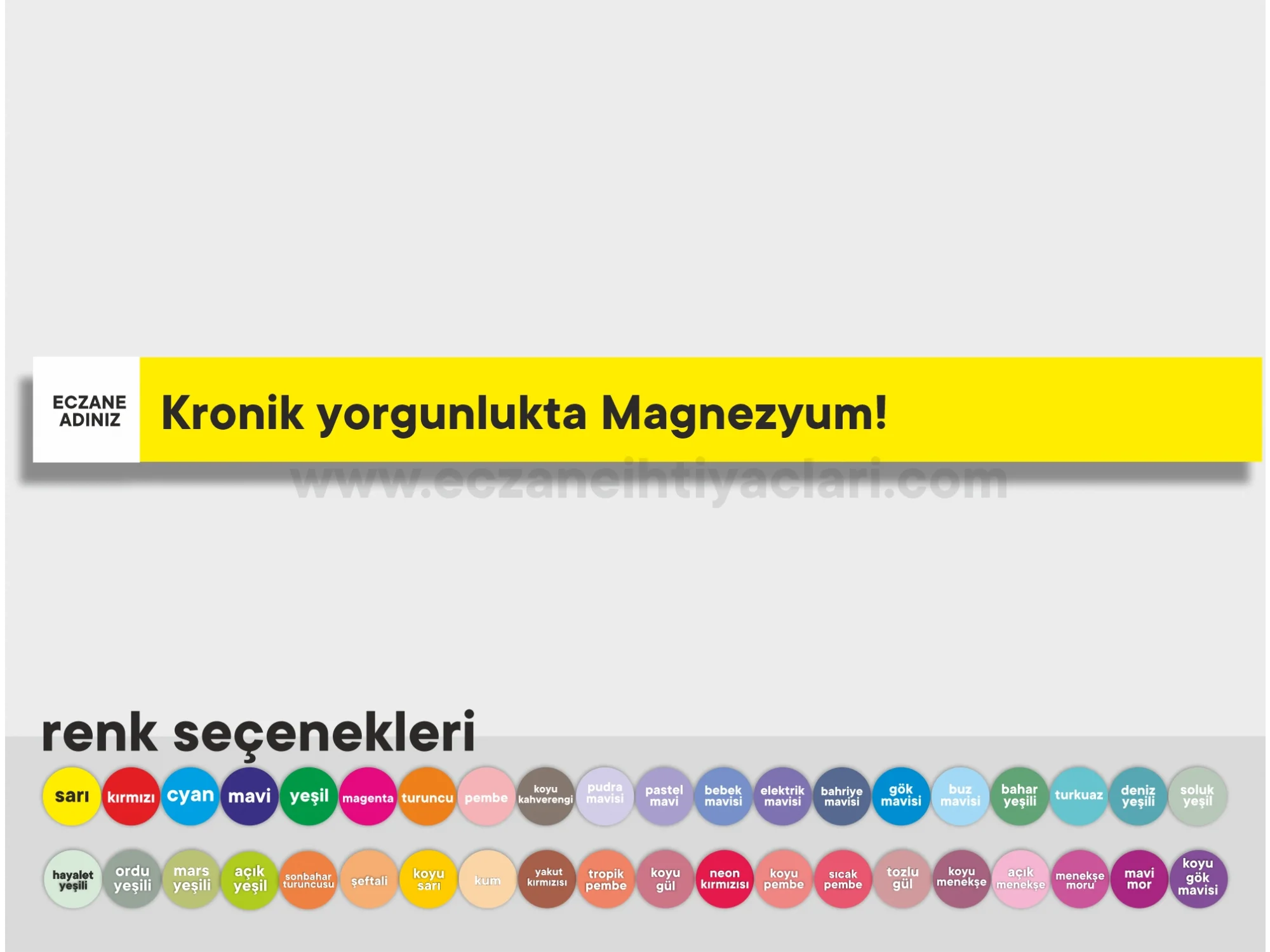 Kronik yorgunlukta Magnezyum!