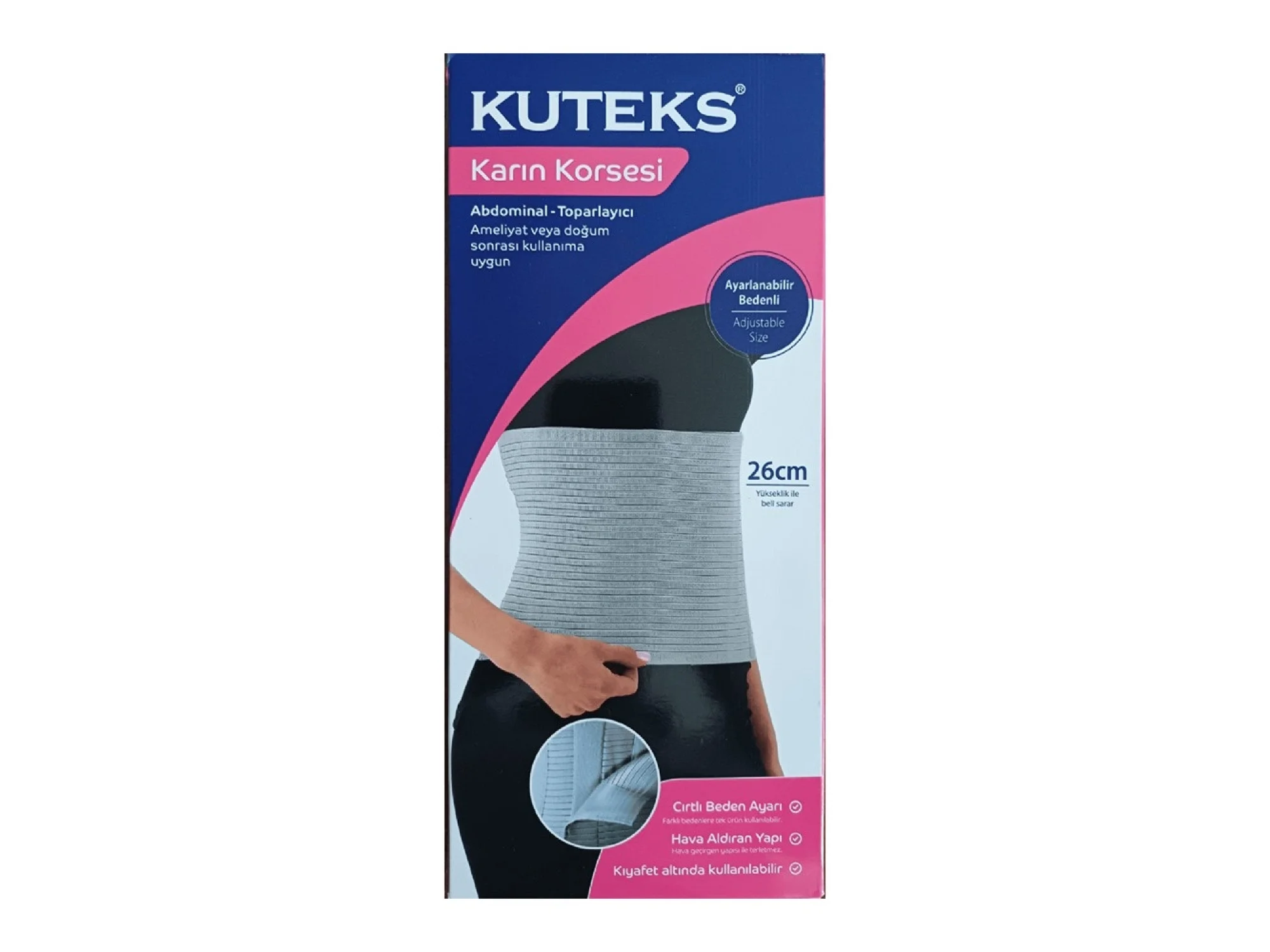 Kuteks Abdominal Karın Korsesi Standart