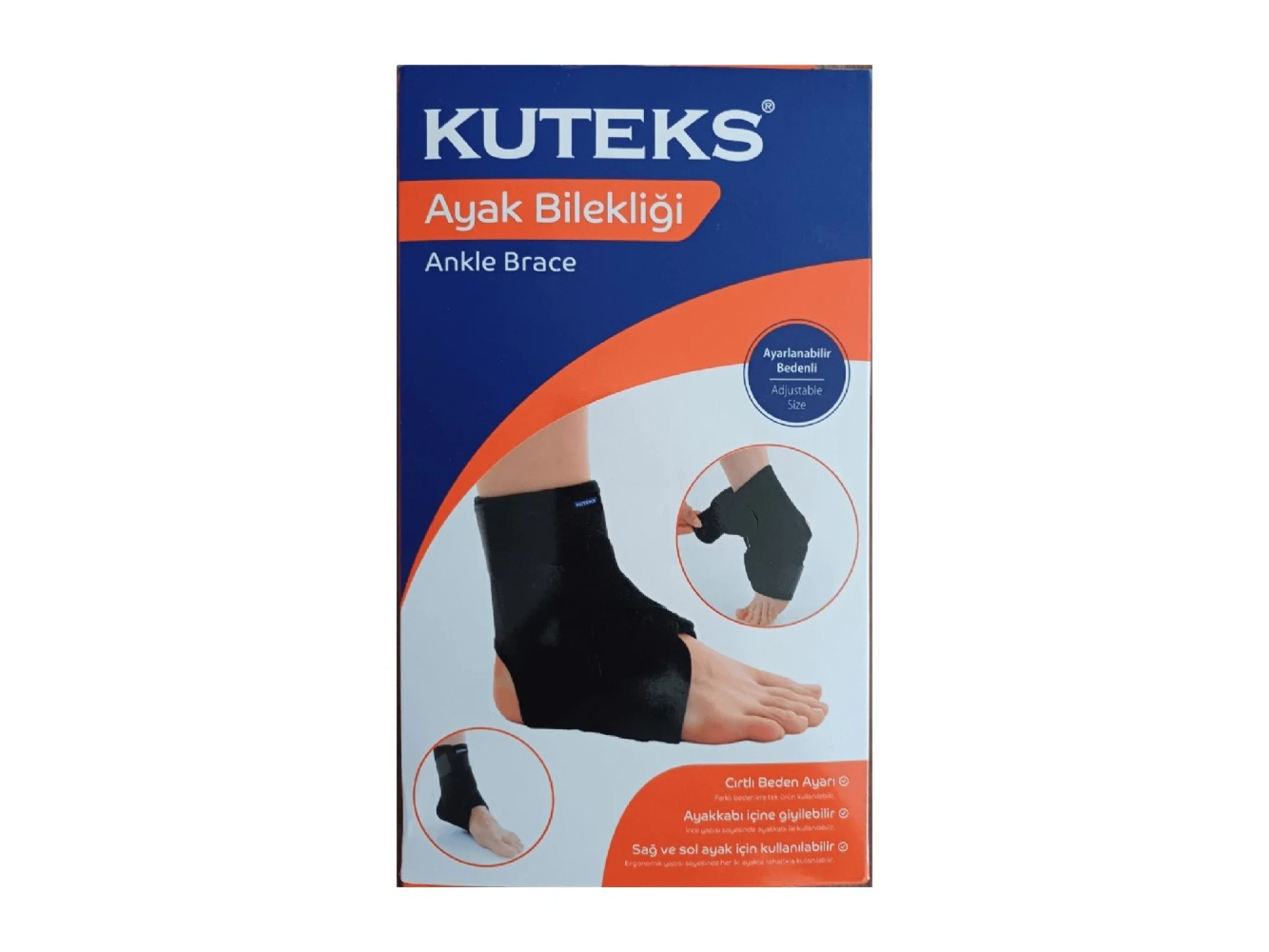 Kuteks Ligament Destekli Ayak Bilekliği