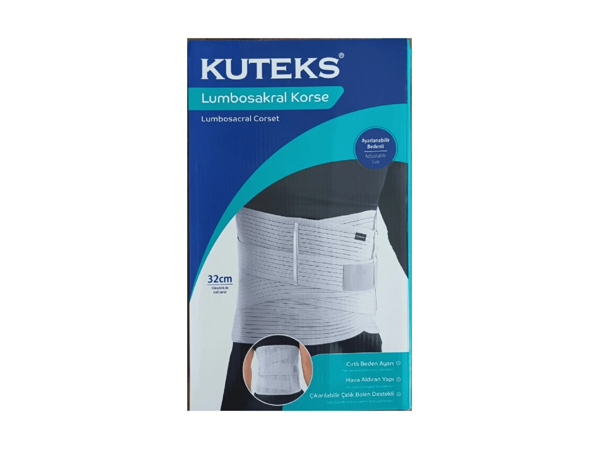 Kuteks Lumbosakral Korse 32 cm Standart