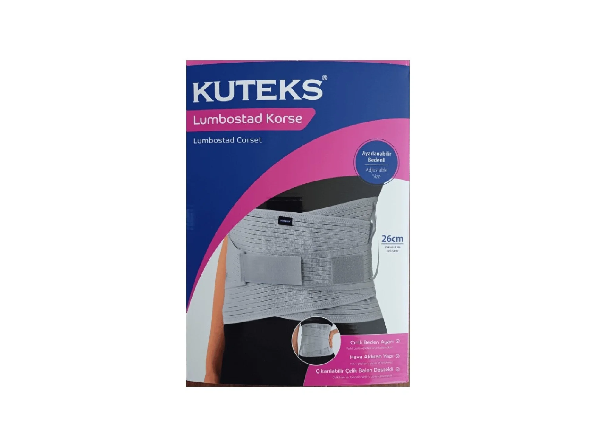 Kuteks Lumbostad Korse 26 cm Standart