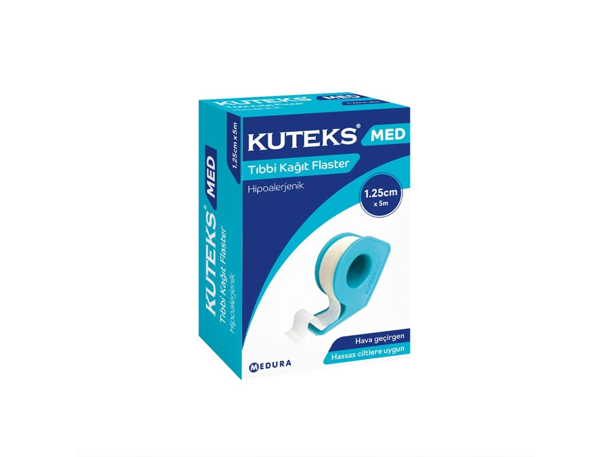 Kuteks Med Kağıt Flaster 1,25 cm x 5m