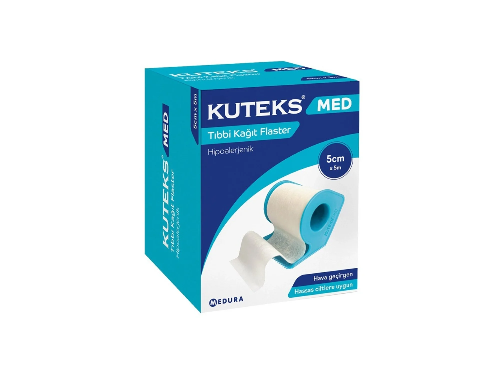 Kuteks Med Kağıt Flaster 5 cm x 5 m