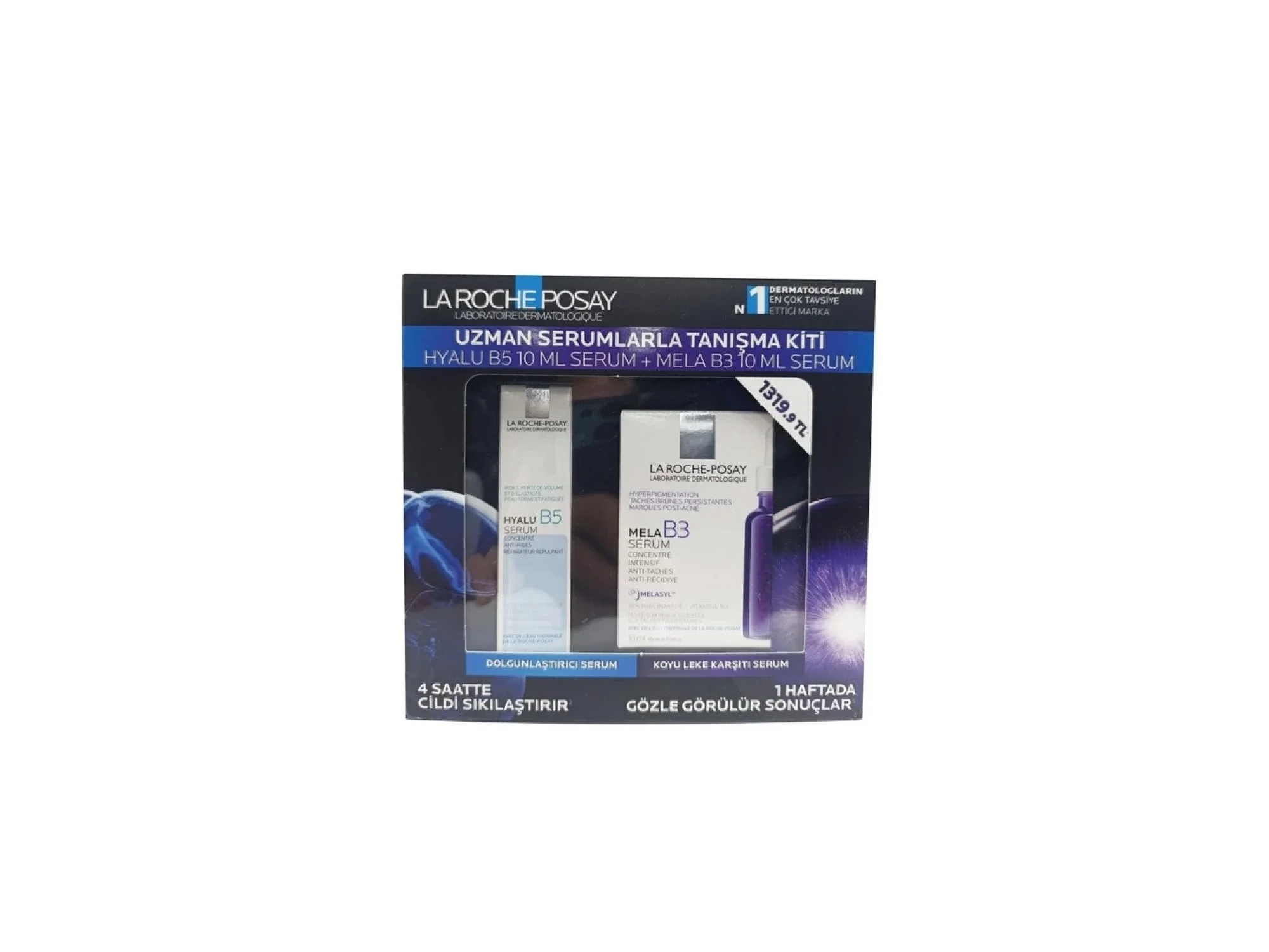 La Roche Posay Mela B3 Leke Karşıtı Serum 10 ml + Hyalu B5 10 ml