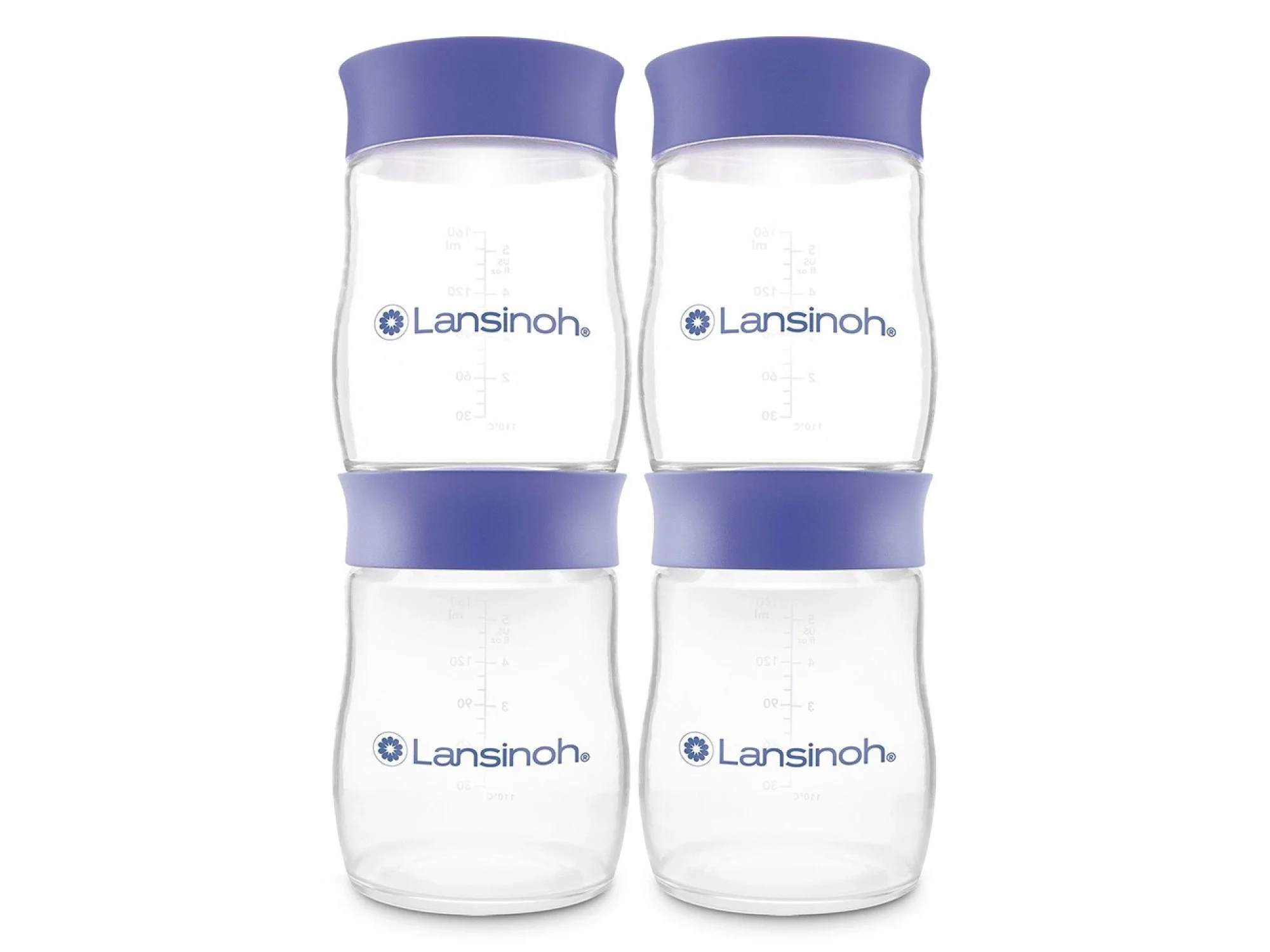 Lansinoh Anne Sütü Saklama Şişeleri 4lü 160 ml