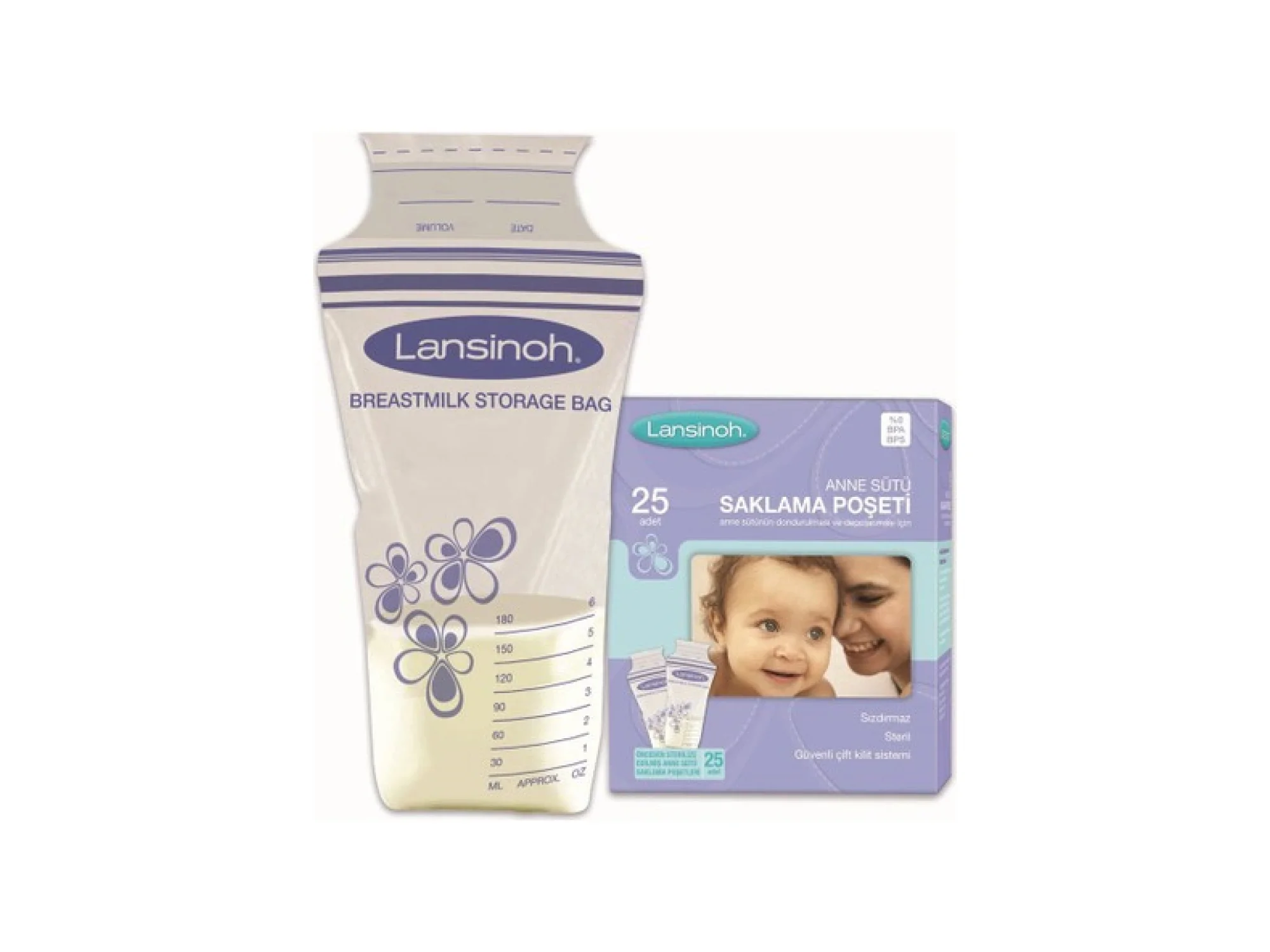 Lansinoh Süt Saklama Poşeti 25li