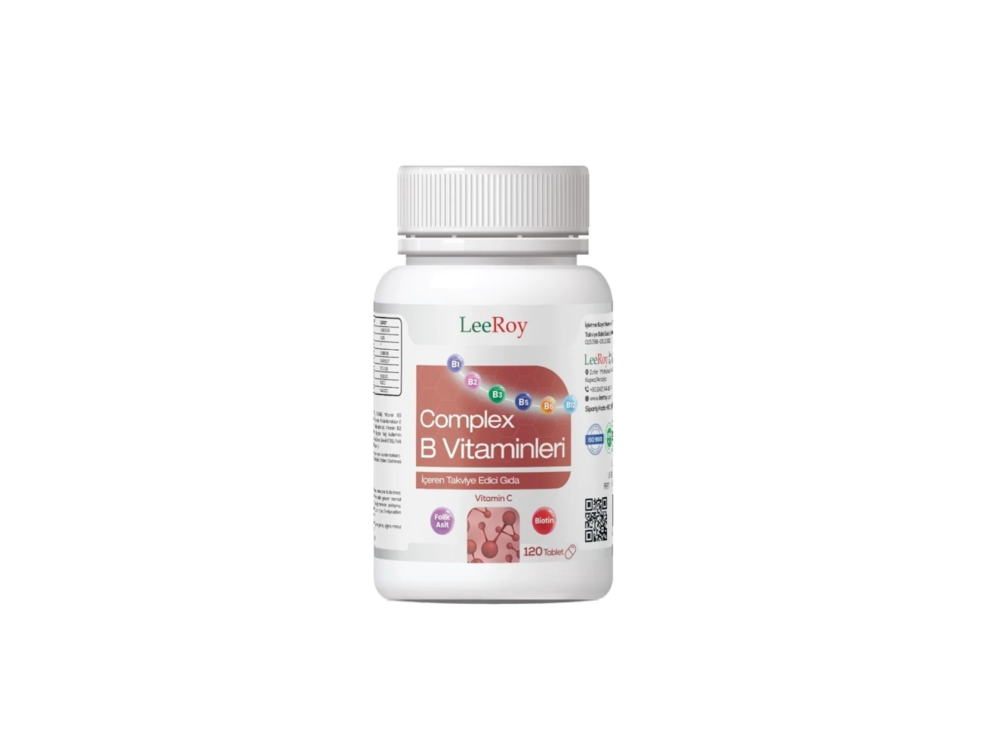 Leeroy Compleks B Vitamini 120 Tablet
