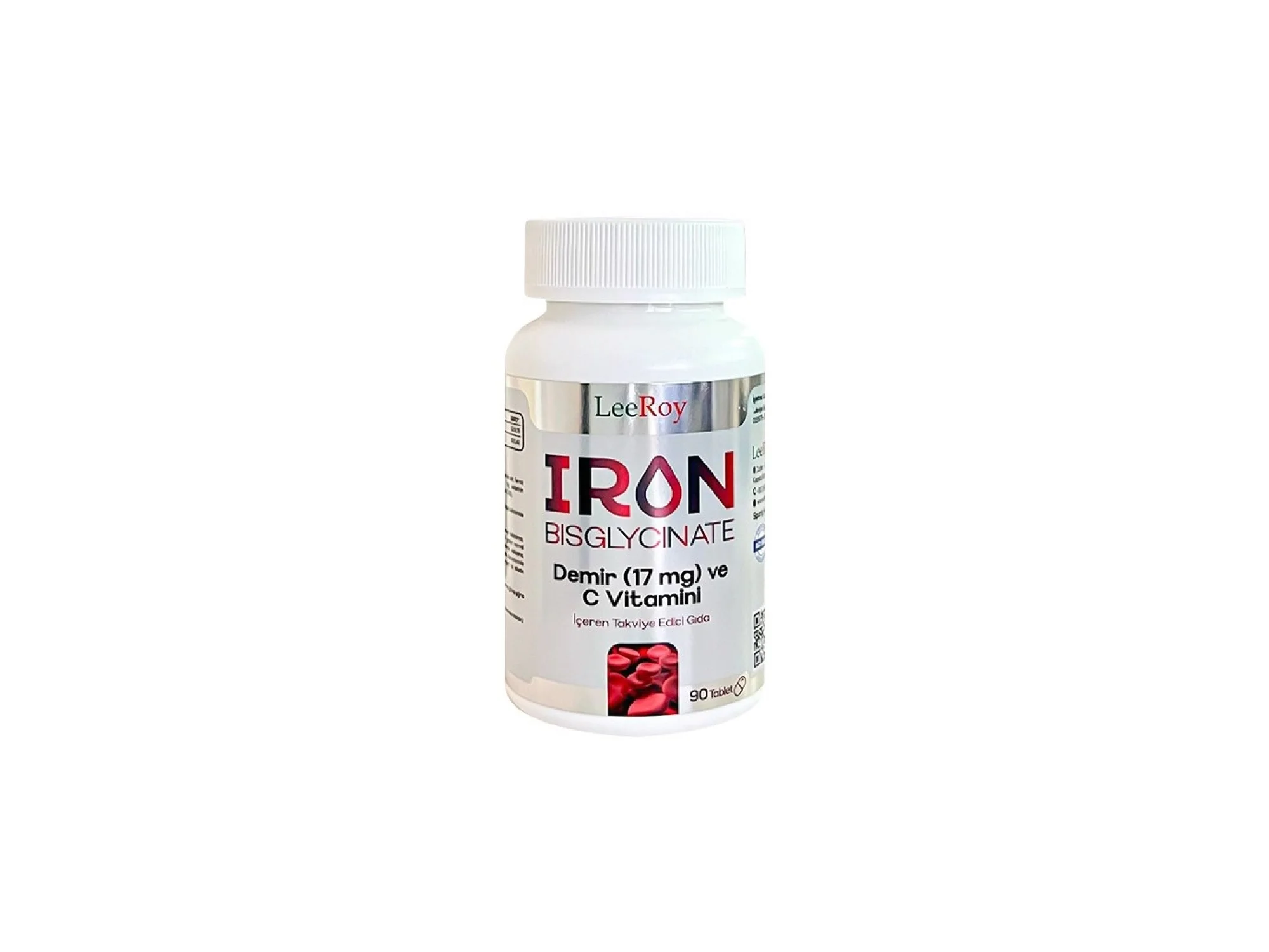 Leeroy Iron Bsgylicinate 90 Tablet