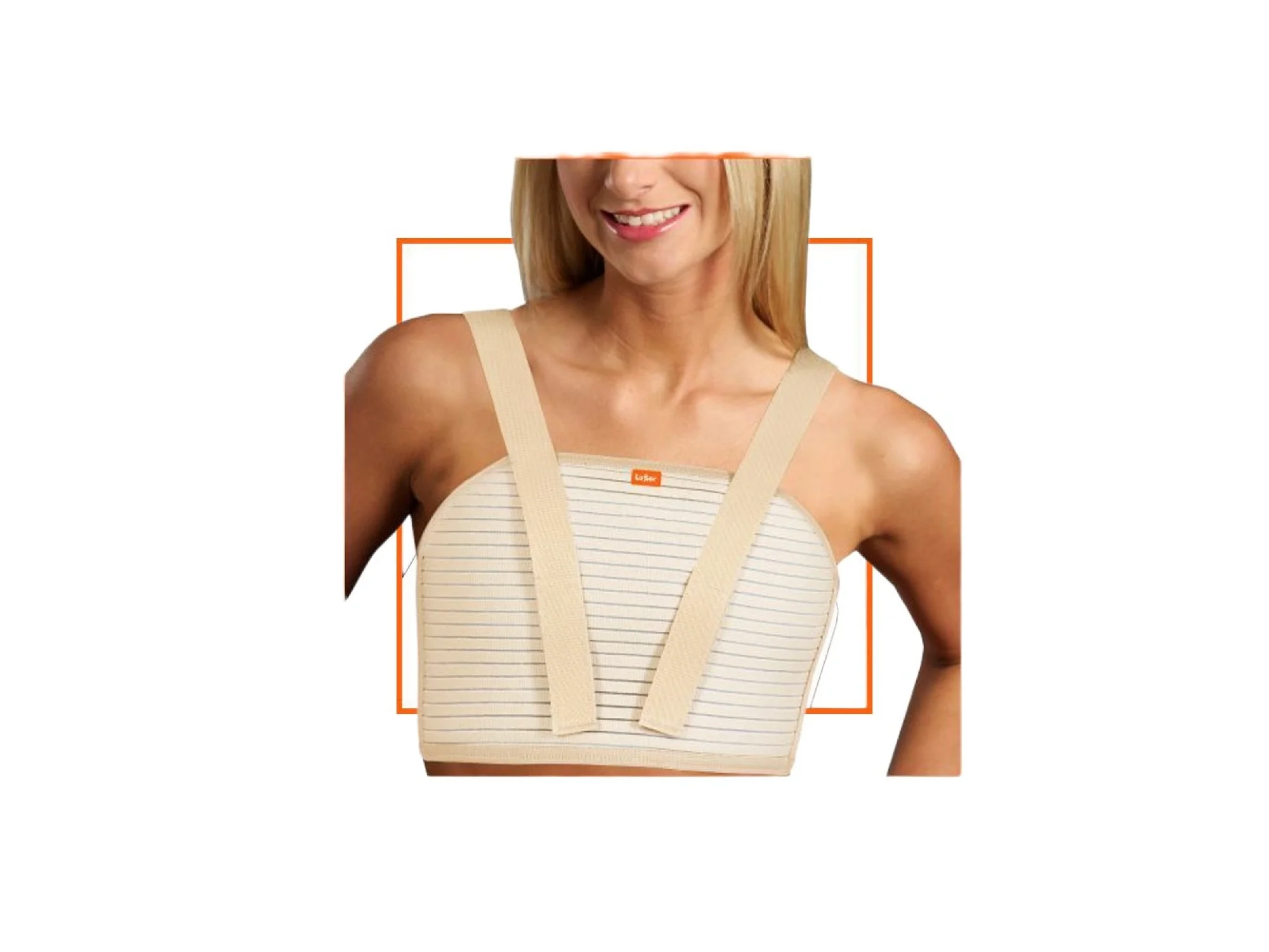 Luxor 307 Askılı Göğüs Korsesi - Bedensiz