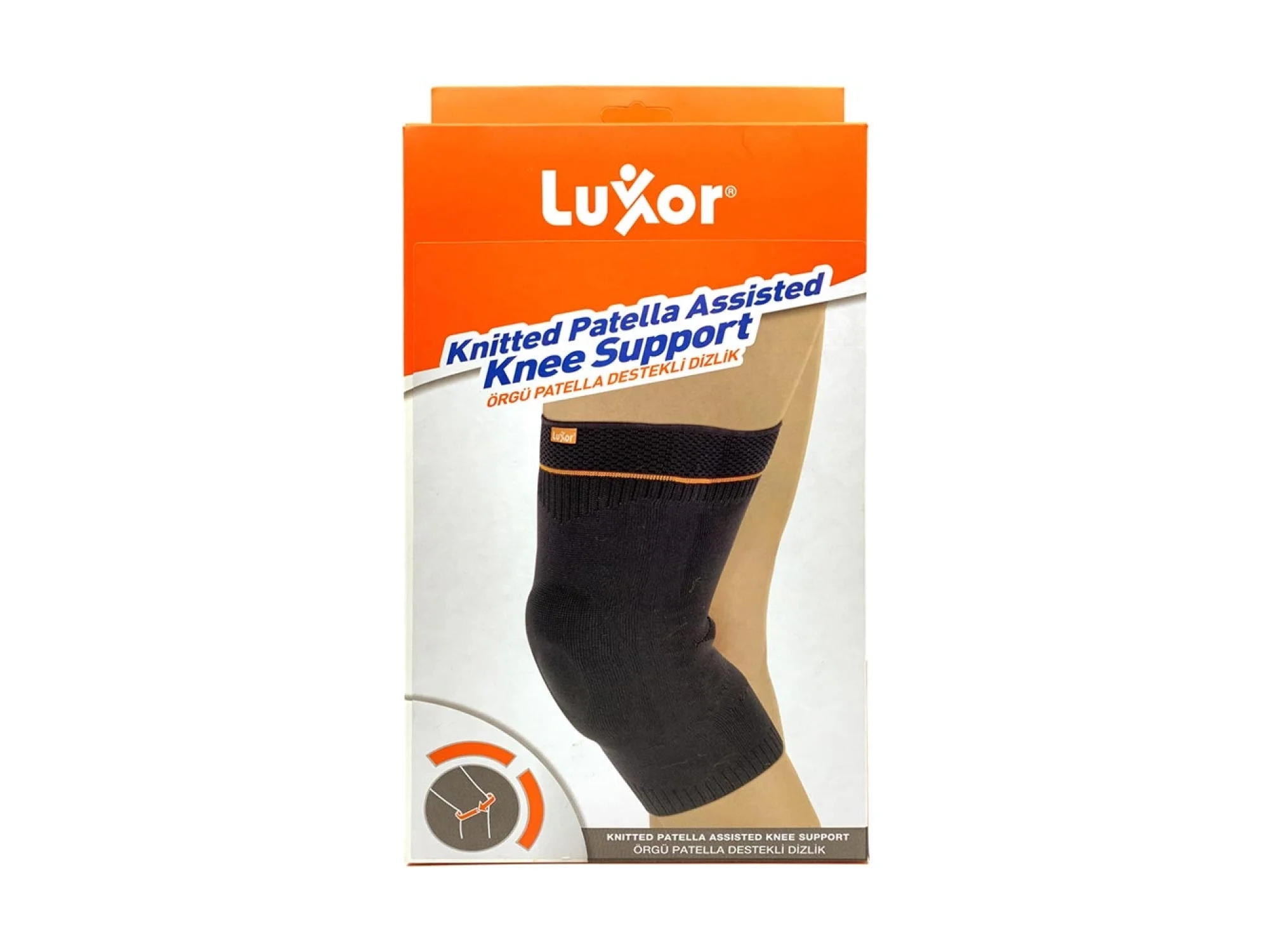 Luxor Örgü Patella Destek Dizlik - Large 103