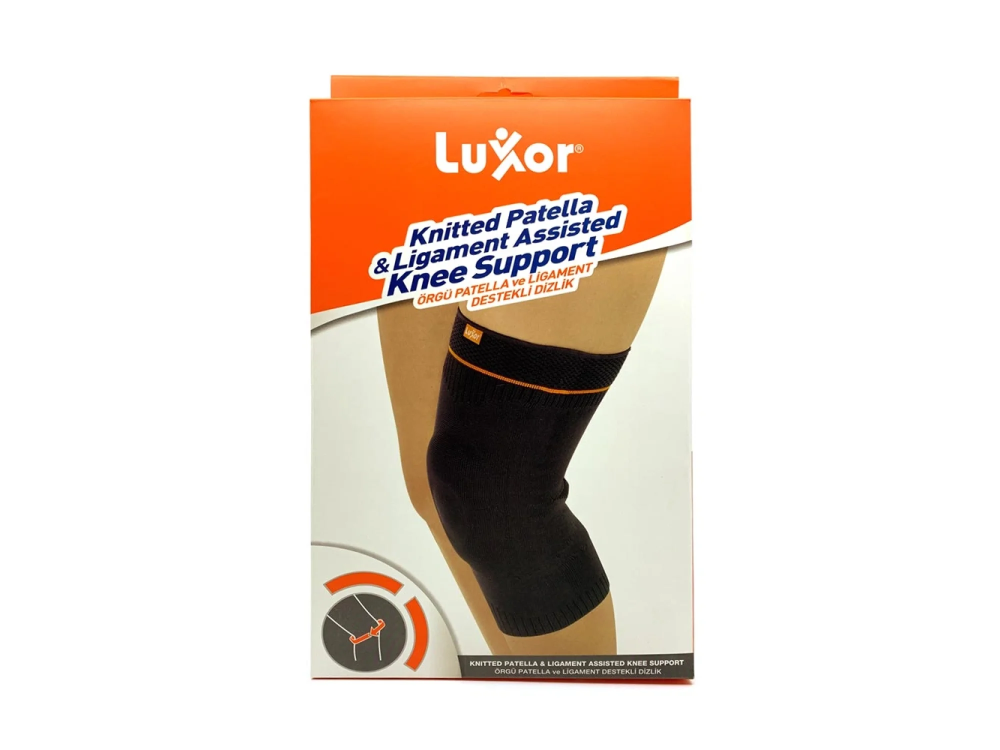 Luxor Örgü Patella Ligament Destek Dizlik - Small 104